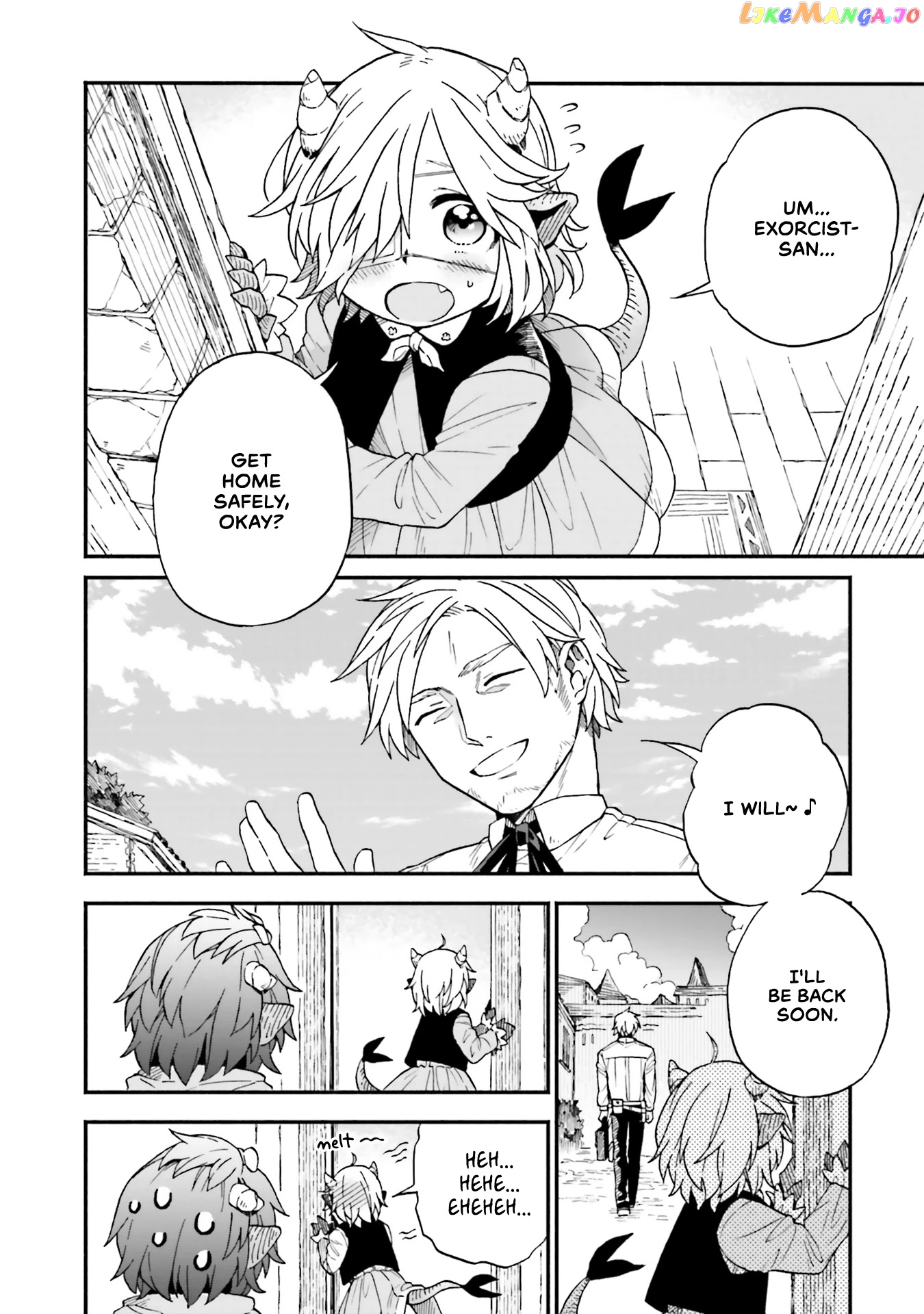 Exorcist and Devil-chan chapter 40 - page 2