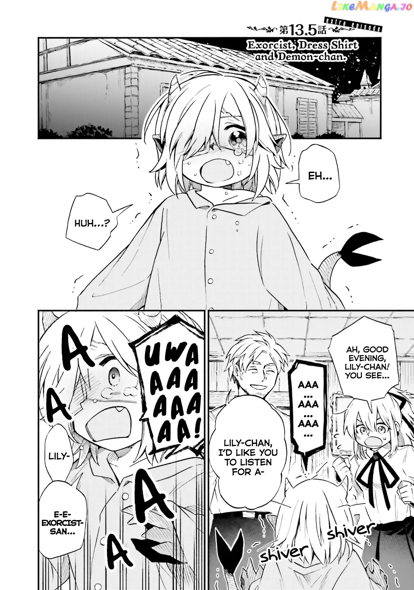 Exorcist and Devil-chan chapter 13.5 - page 1