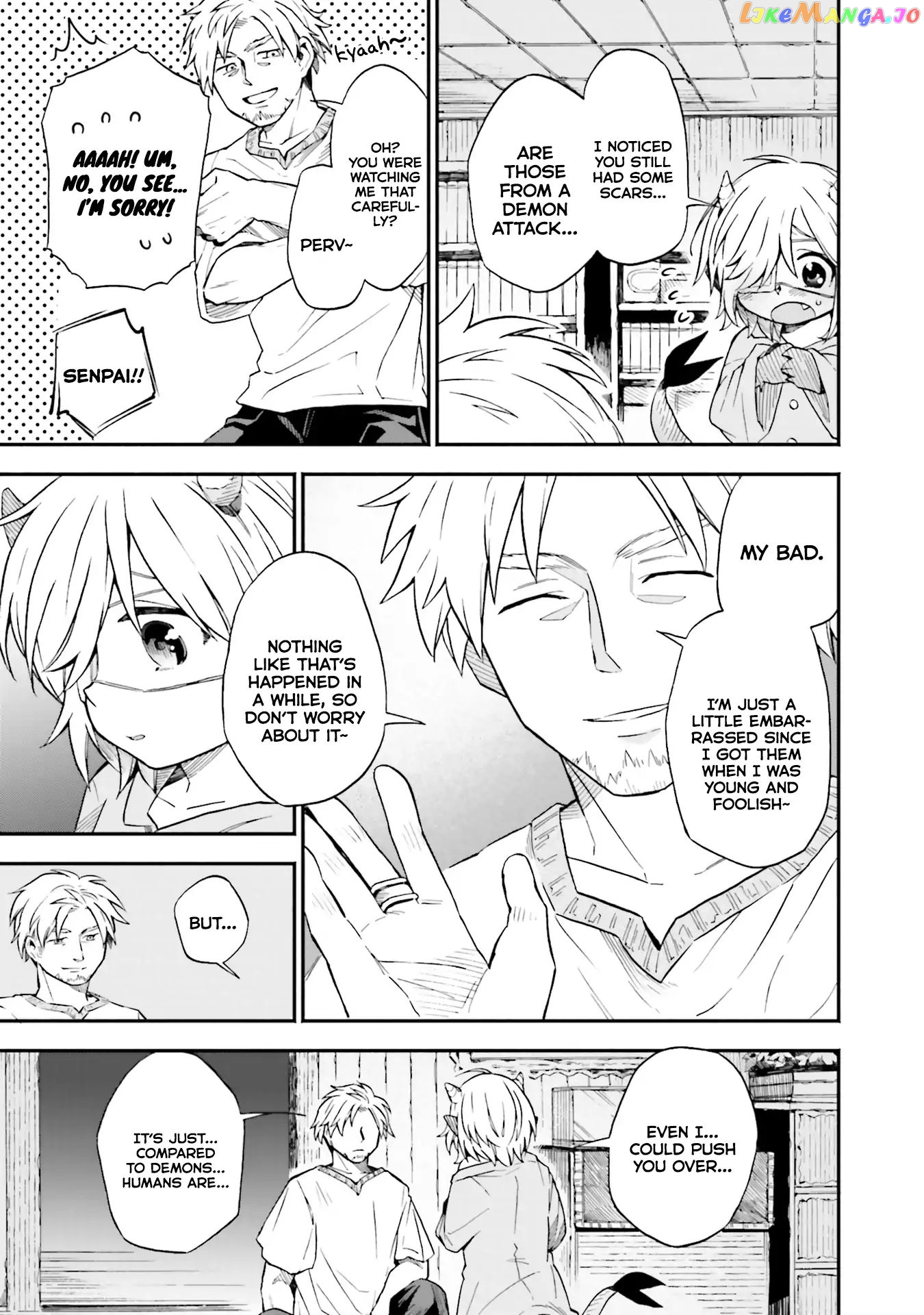 Exorcist and Devil-chan chapter 13.5 - page 8