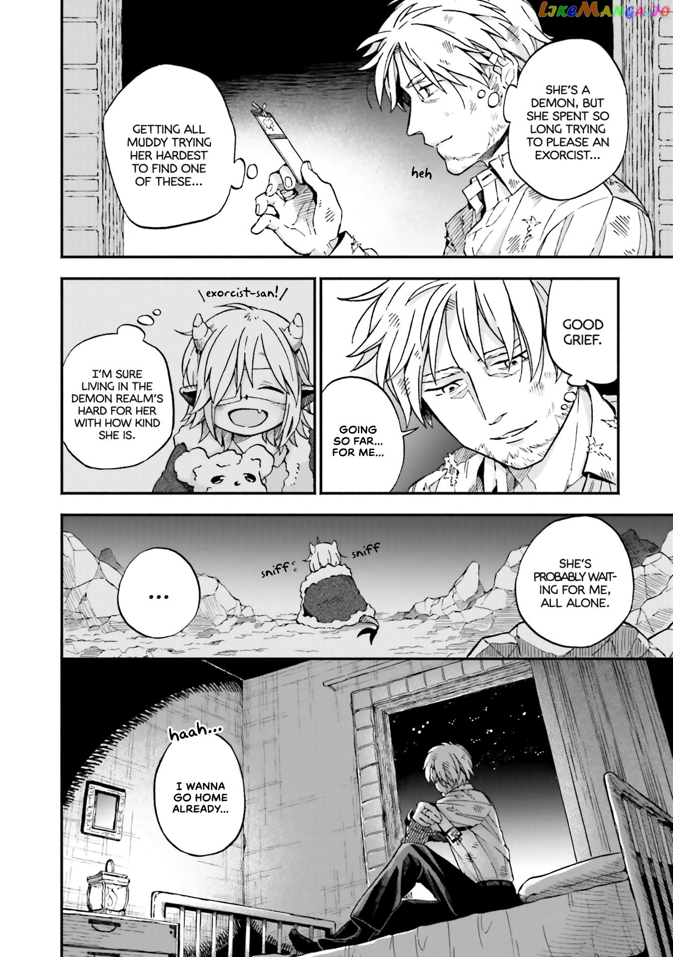 Exorcist and Devil-chan chapter 14.5 - page 8