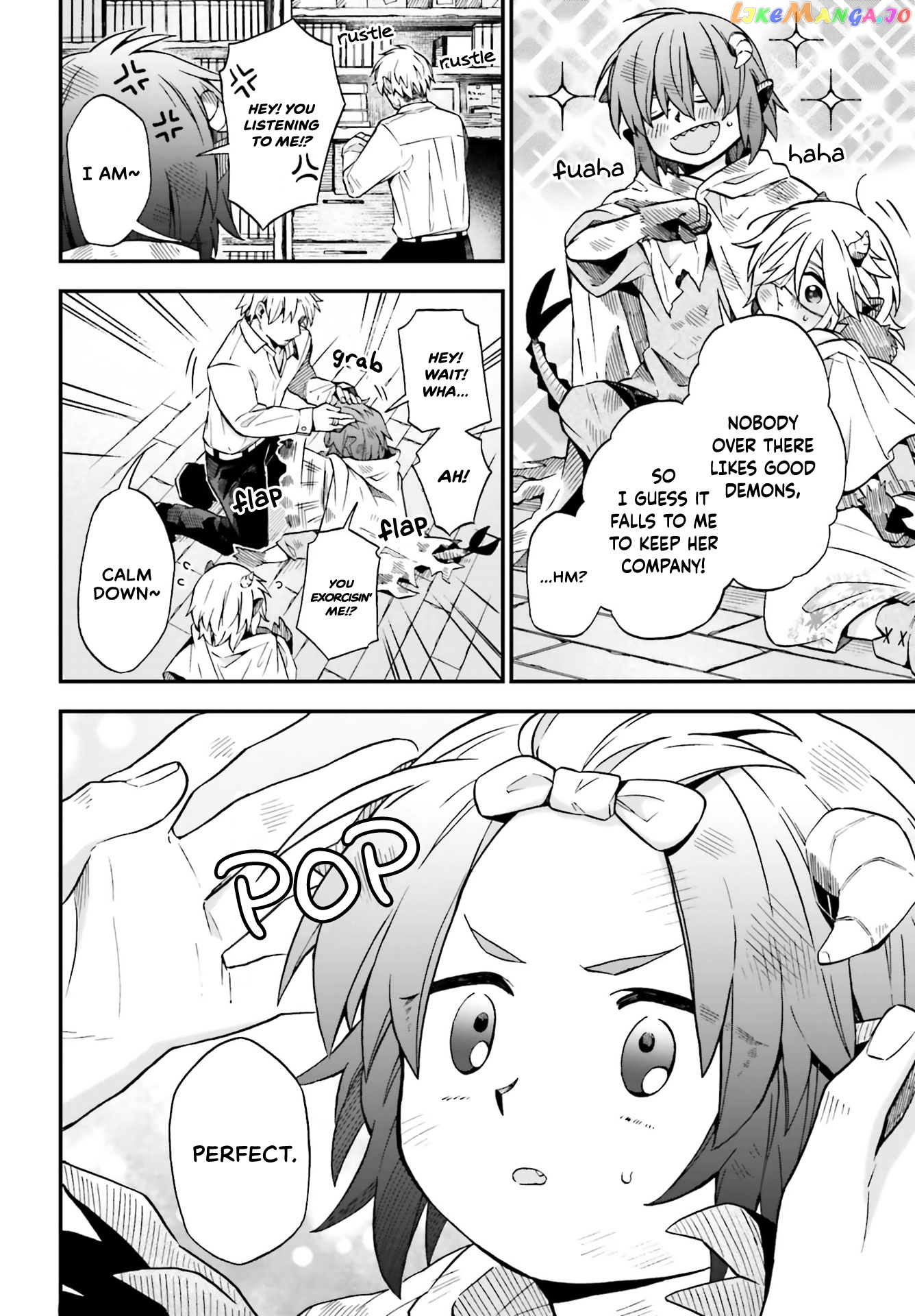 Exorcist and Devil-chan chapter 21 - page 7