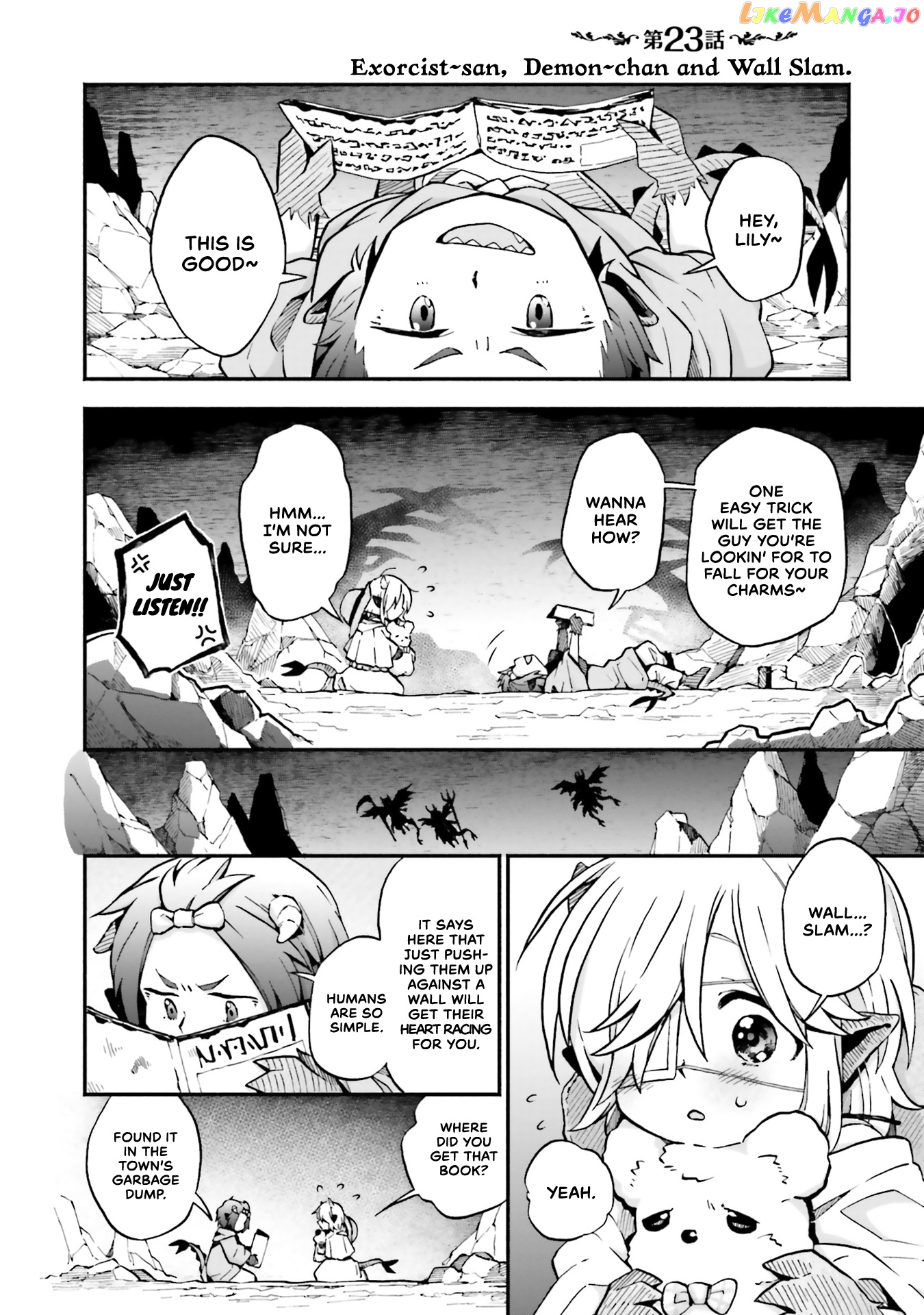 Exorcist and Devil-chan chapter 23 - page 1