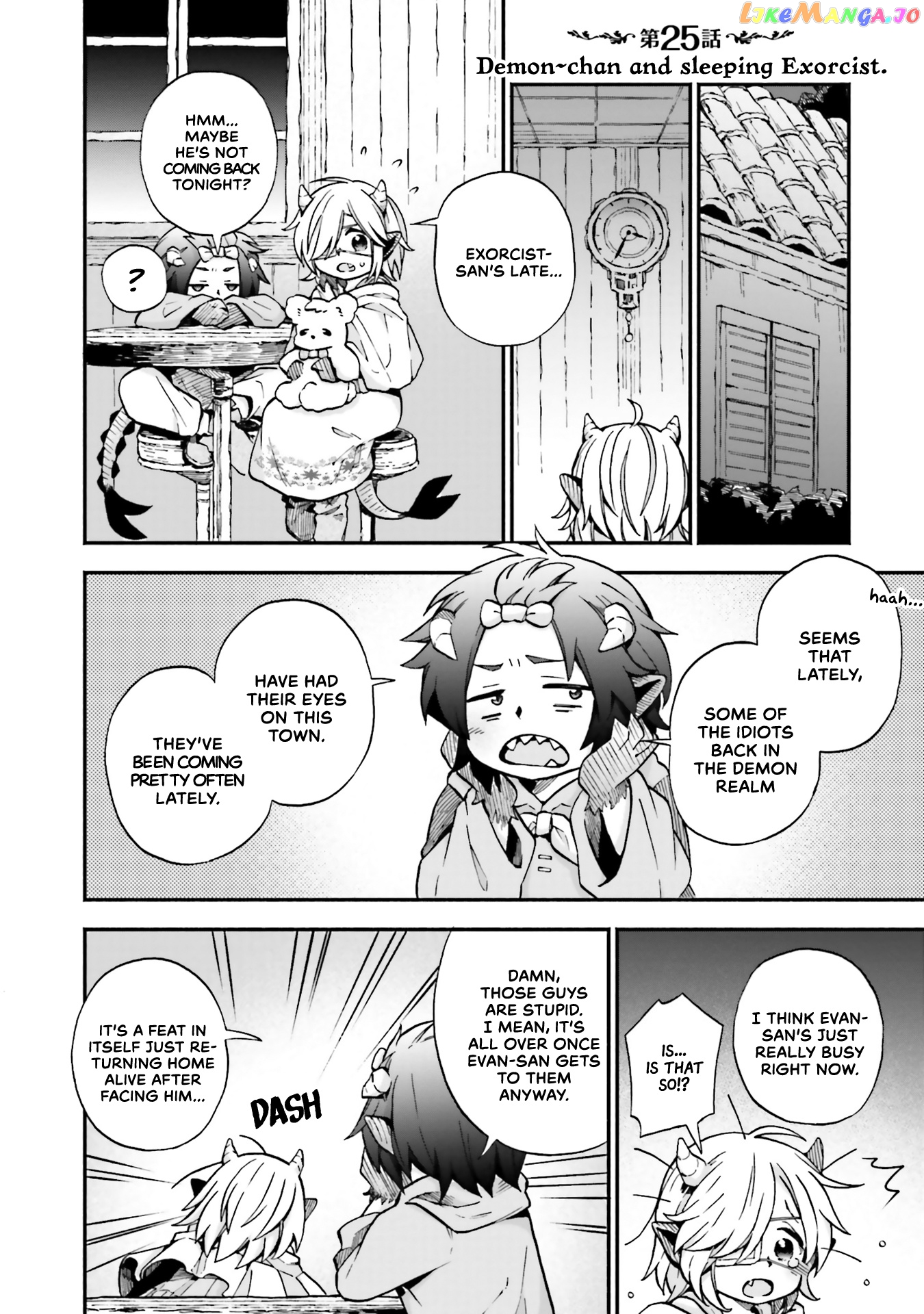 Exorcist and Devil-chan chapter 25 - page 1