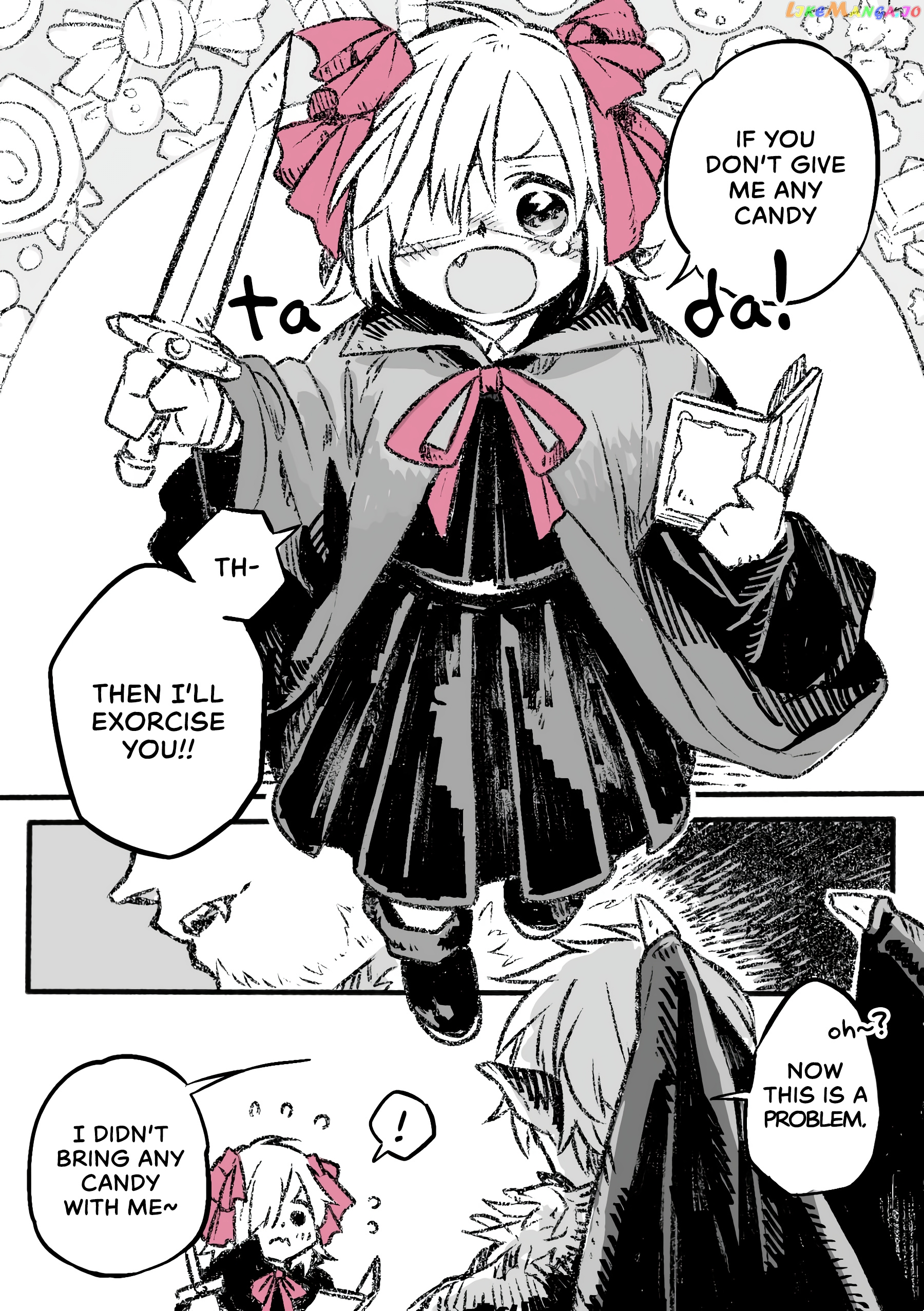 Exorcist and Devil-chan chapter 26.1 - page 1