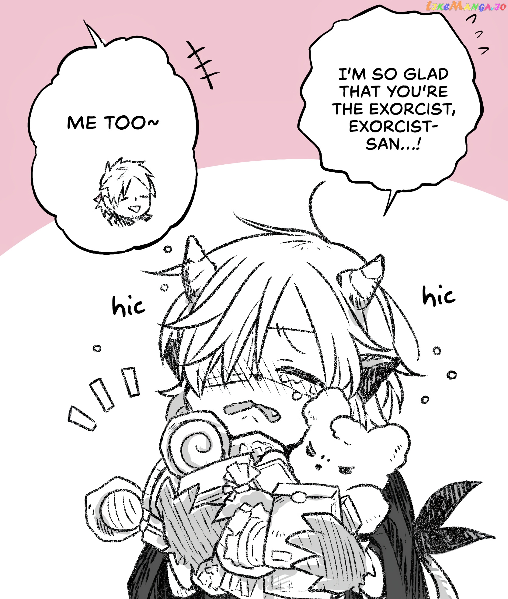 Exorcist and Devil-chan chapter 26.1 - page 3