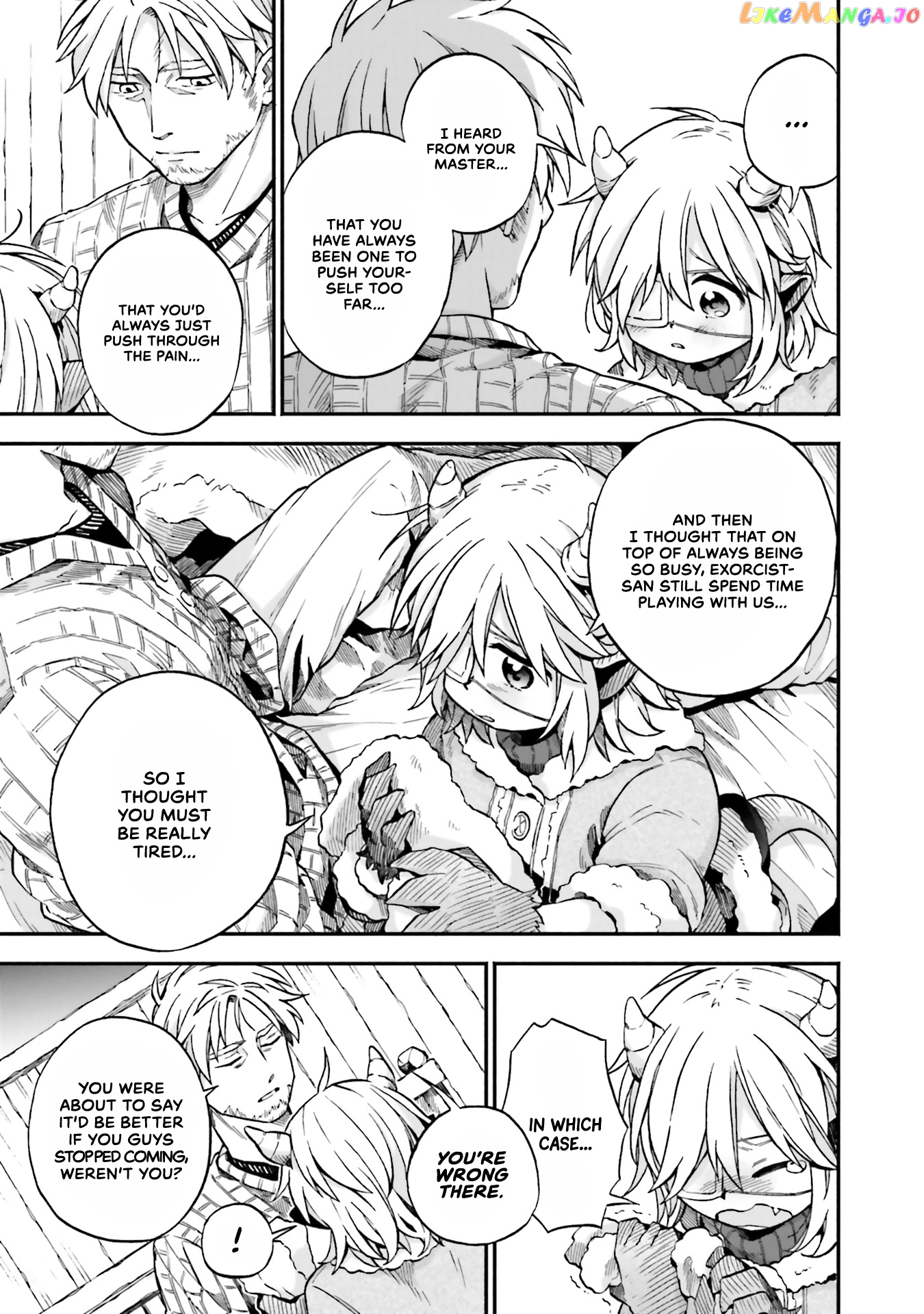 Exorcist and Devil-chan chapter 26.5 - page 4