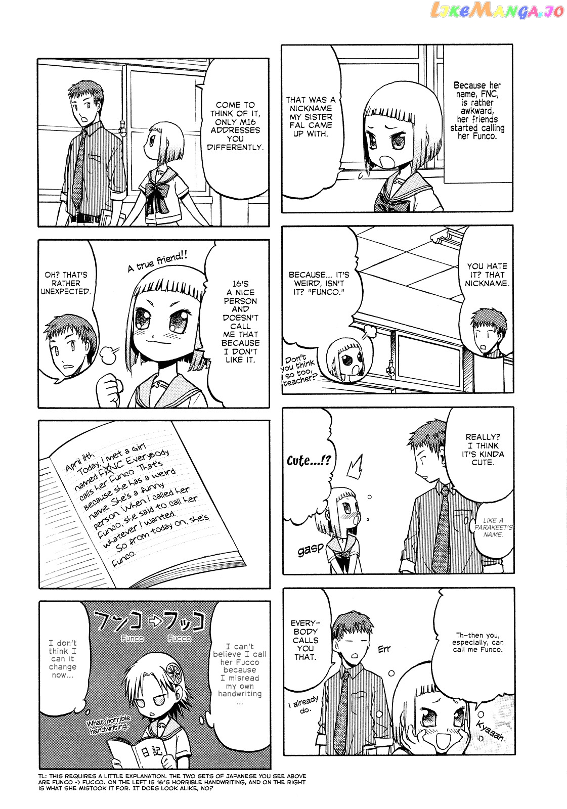 Upotte!! Nano chapter 1 - page 5