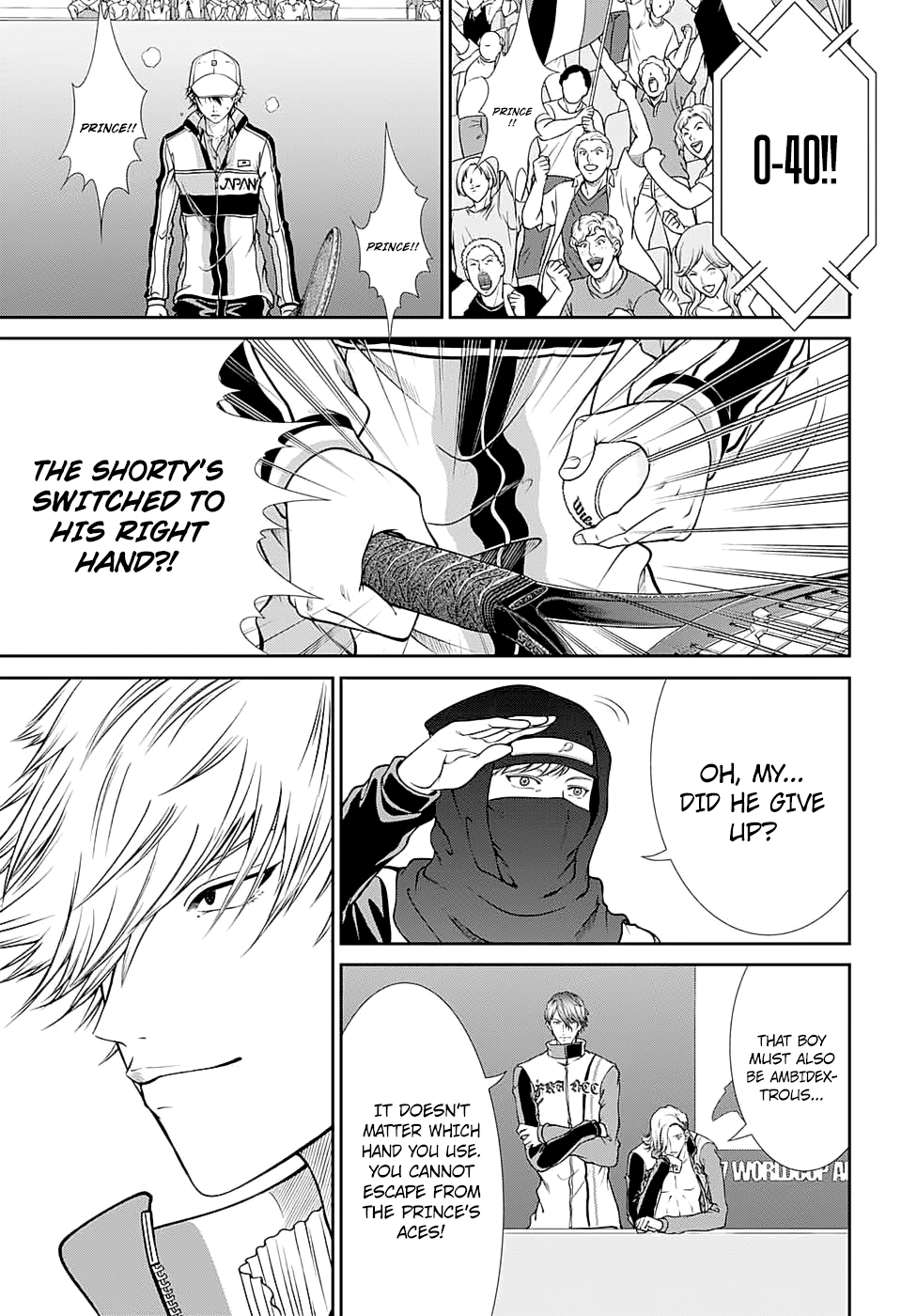 New Prince of Tennis chapter 252 - page 10