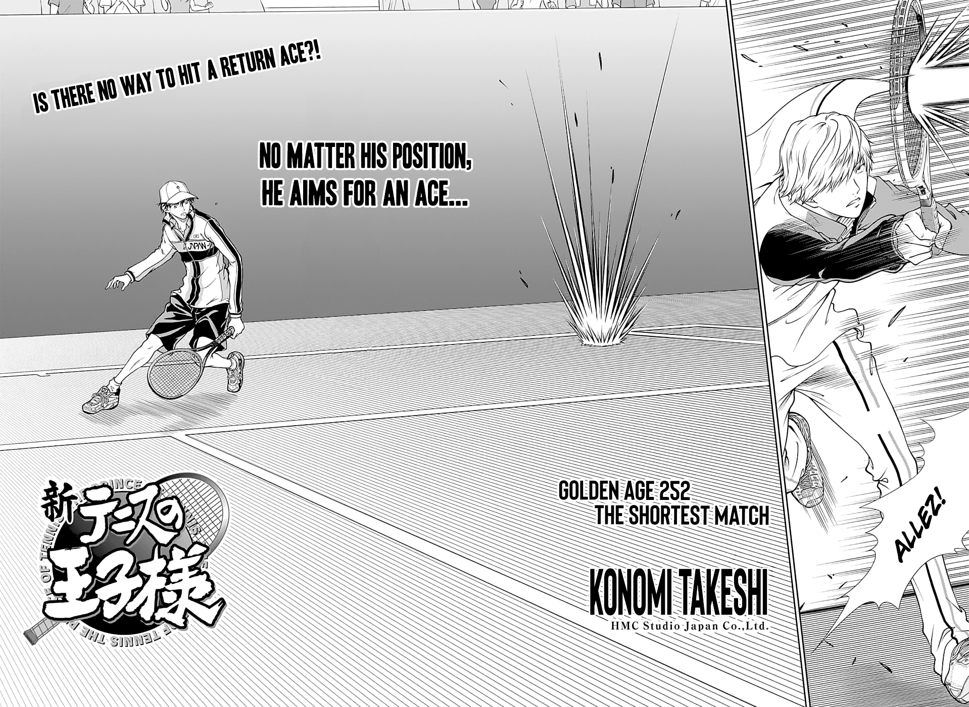 New Prince of Tennis chapter 252 - page 2