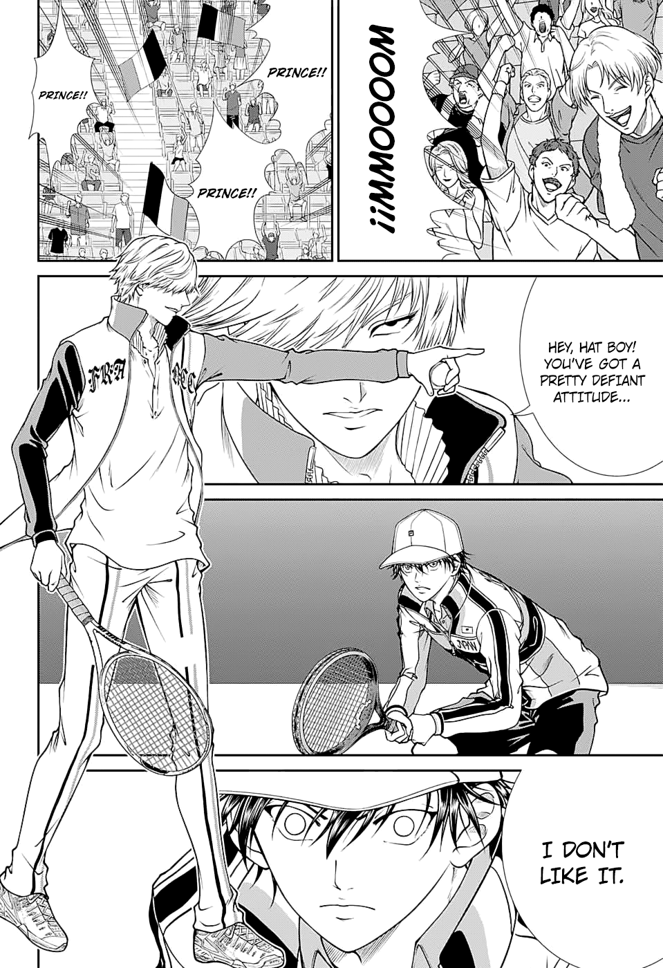 New Prince of Tennis chapter 252 - page 3