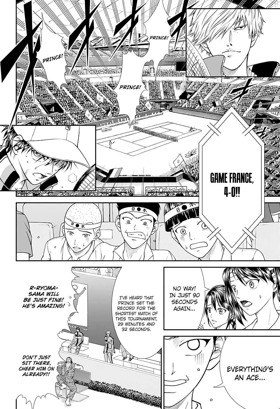 New Prince of Tennis chapter 252 - page 5