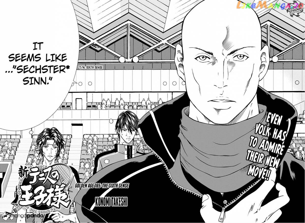 New Prince of Tennis chapter 165 - page 3
