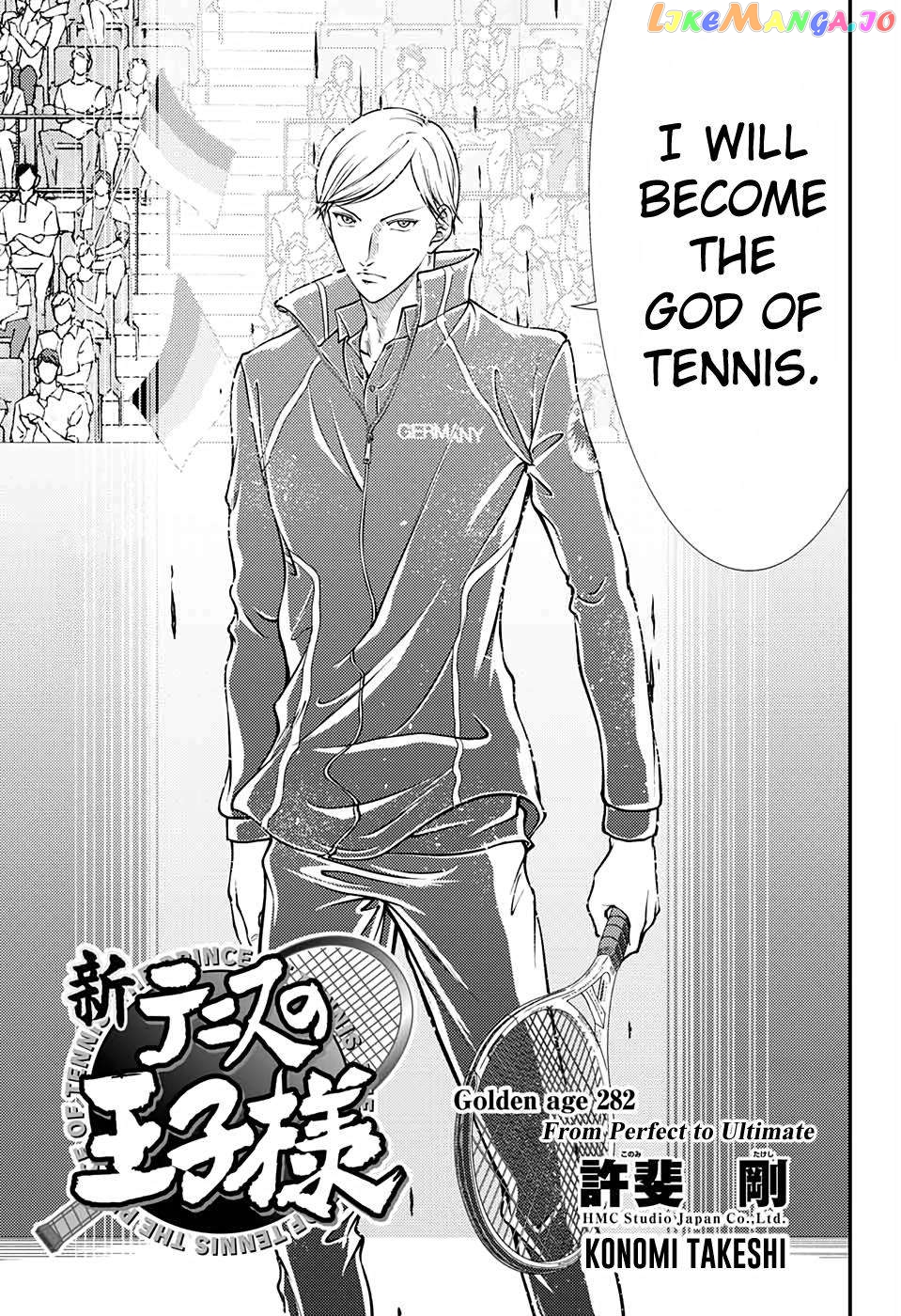 New Prince of Tennis chapter 282 - page 1