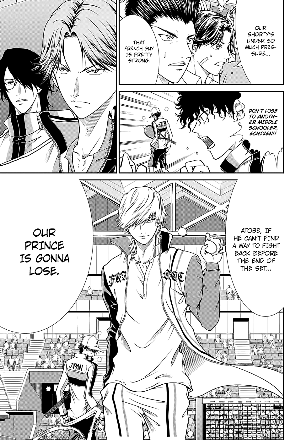 New Prince of Tennis chapter 253 - page 3