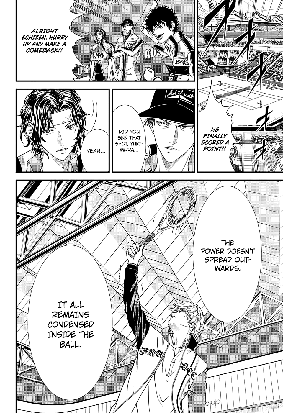 New Prince of Tennis chapter 254 - page 8