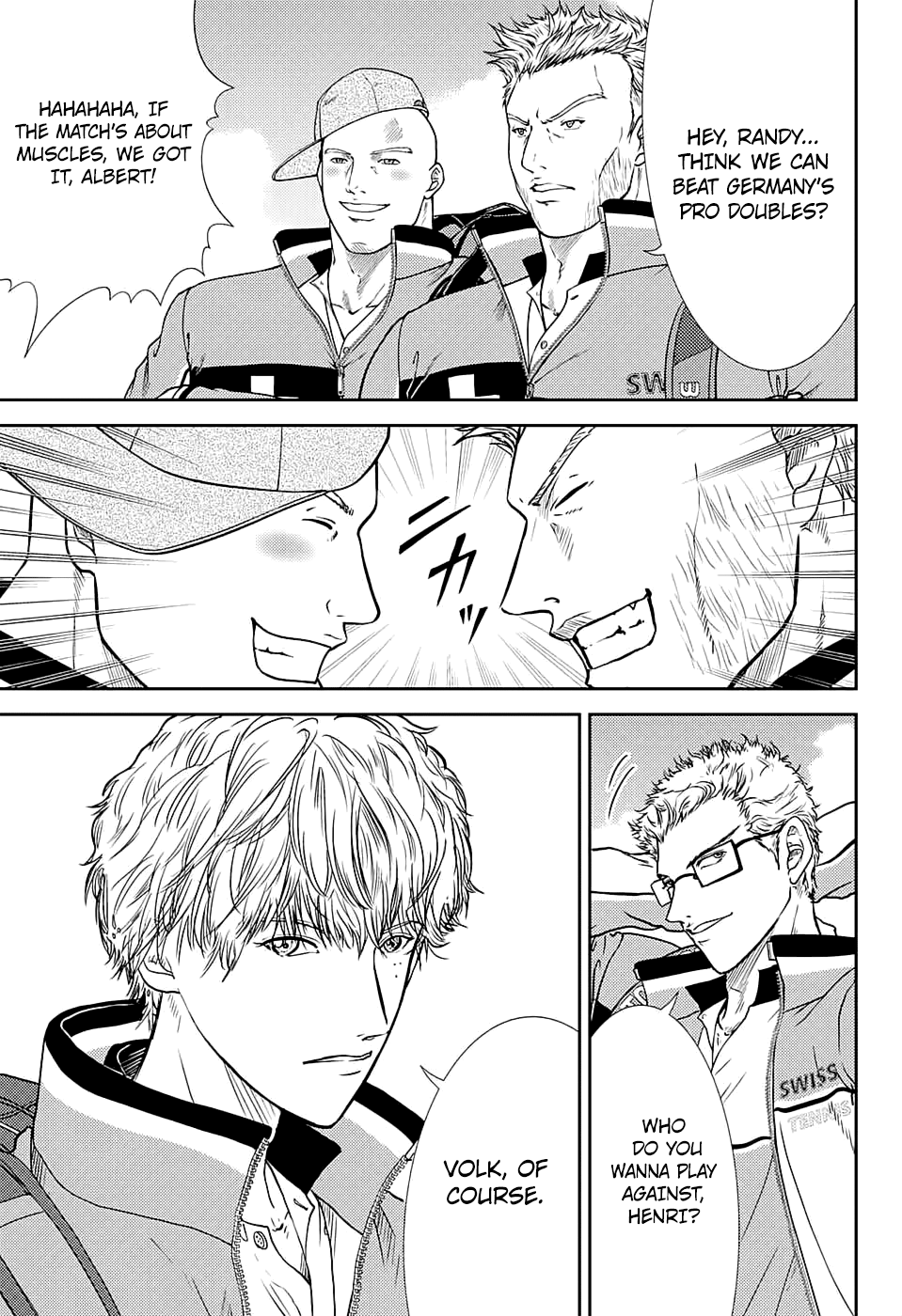 New Prince of Tennis chapter 255 - page 8