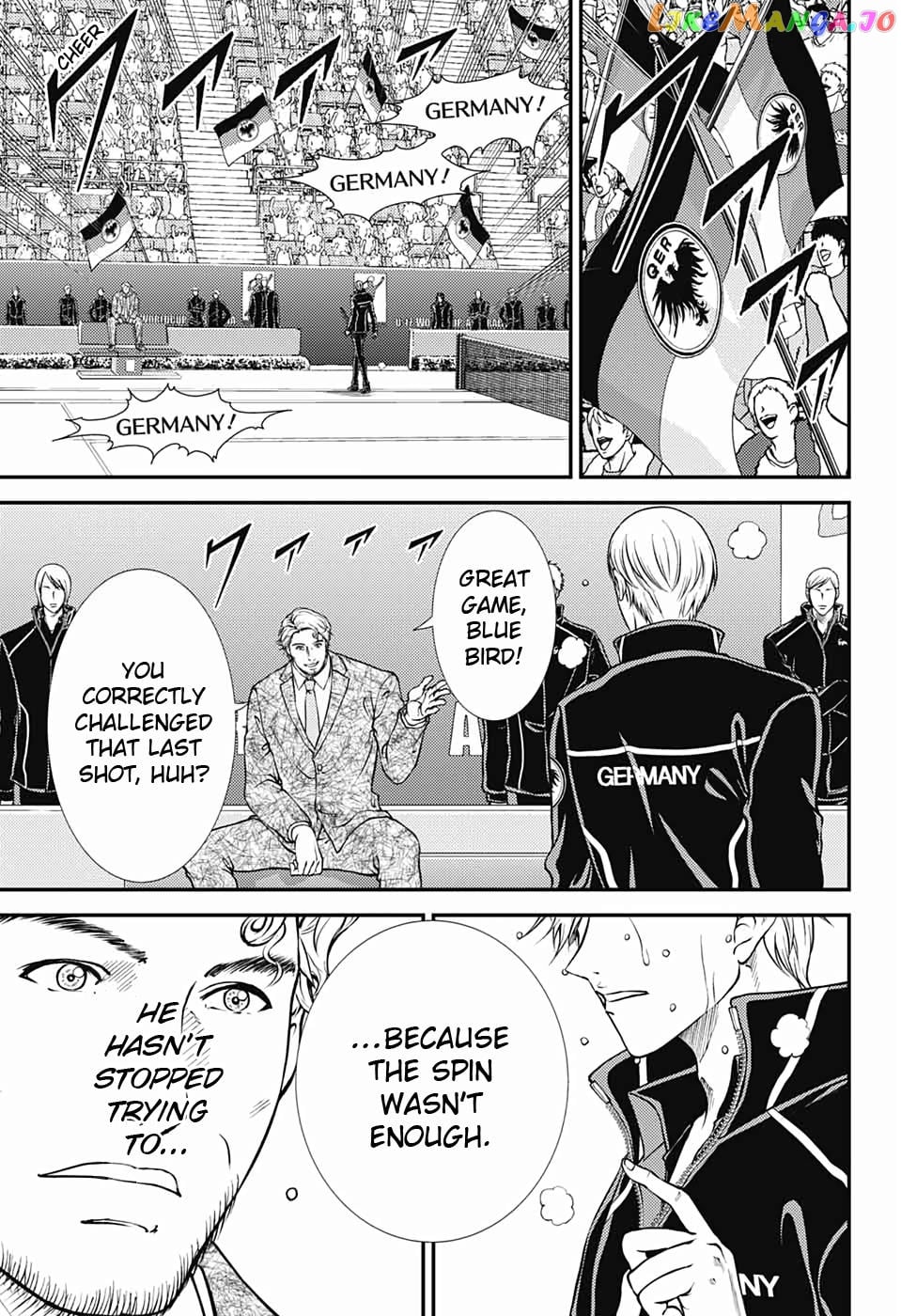 New Prince of Tennis chapter 286 - page 3