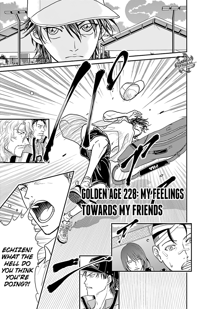 New Prince of Tennis chapter 228 - page 1