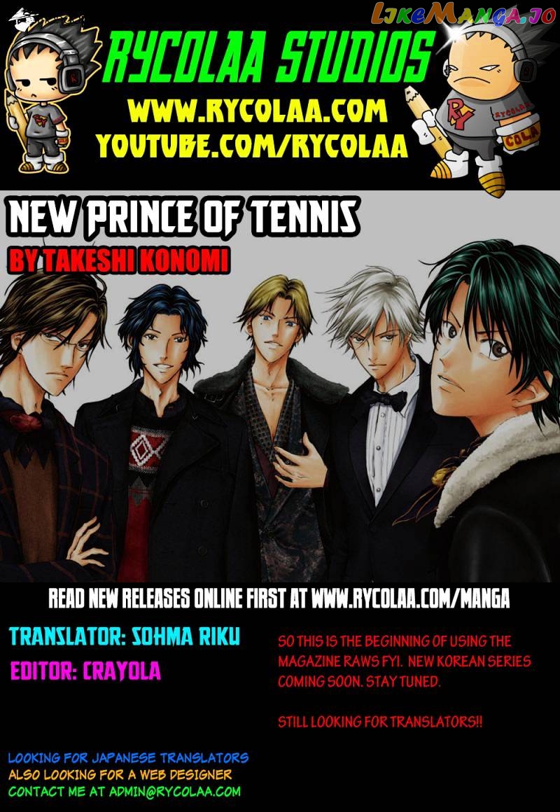 New Prince of Tennis chapter 96 v2 - page 1