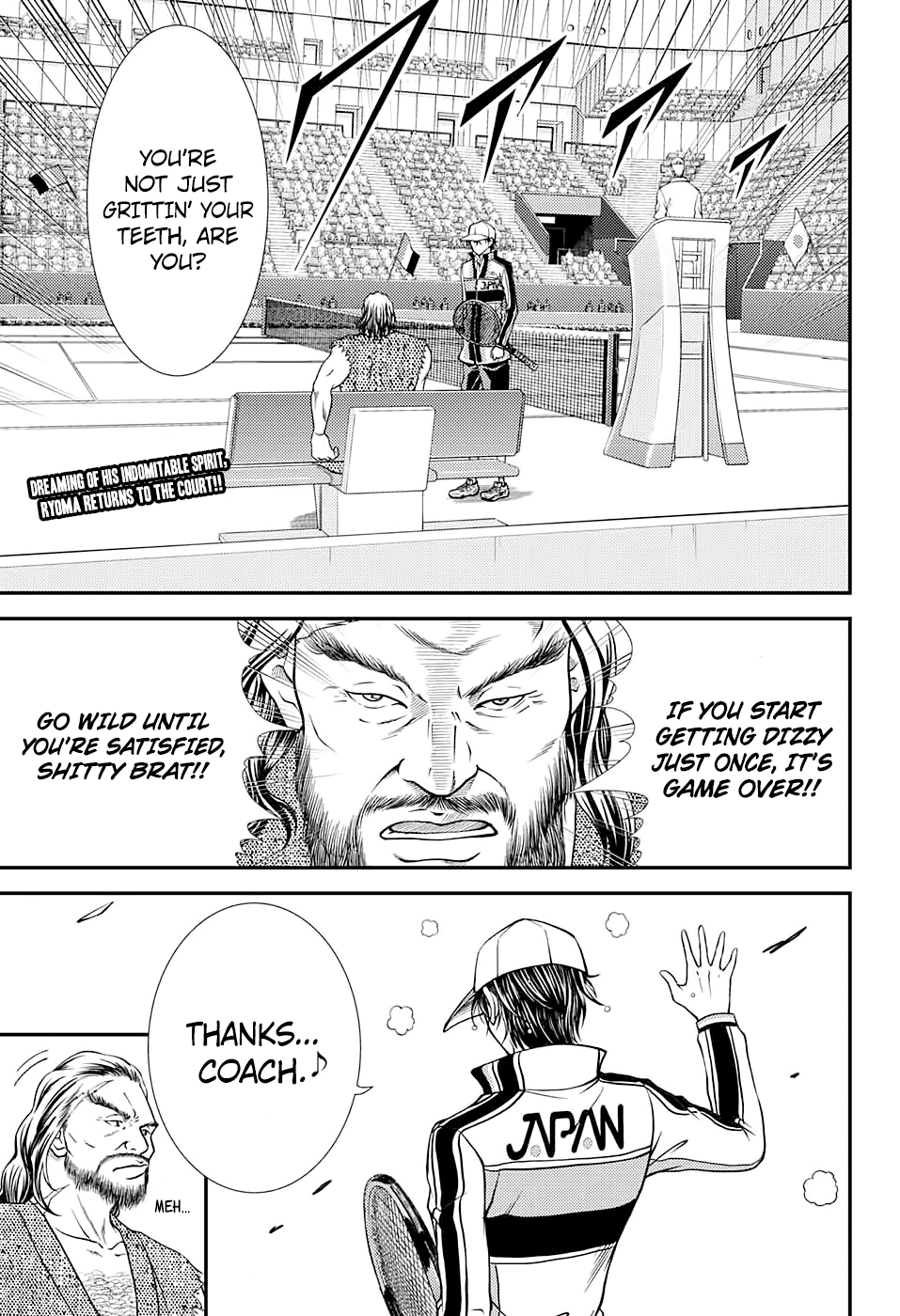 New Prince of Tennis chapter 259 - page 1