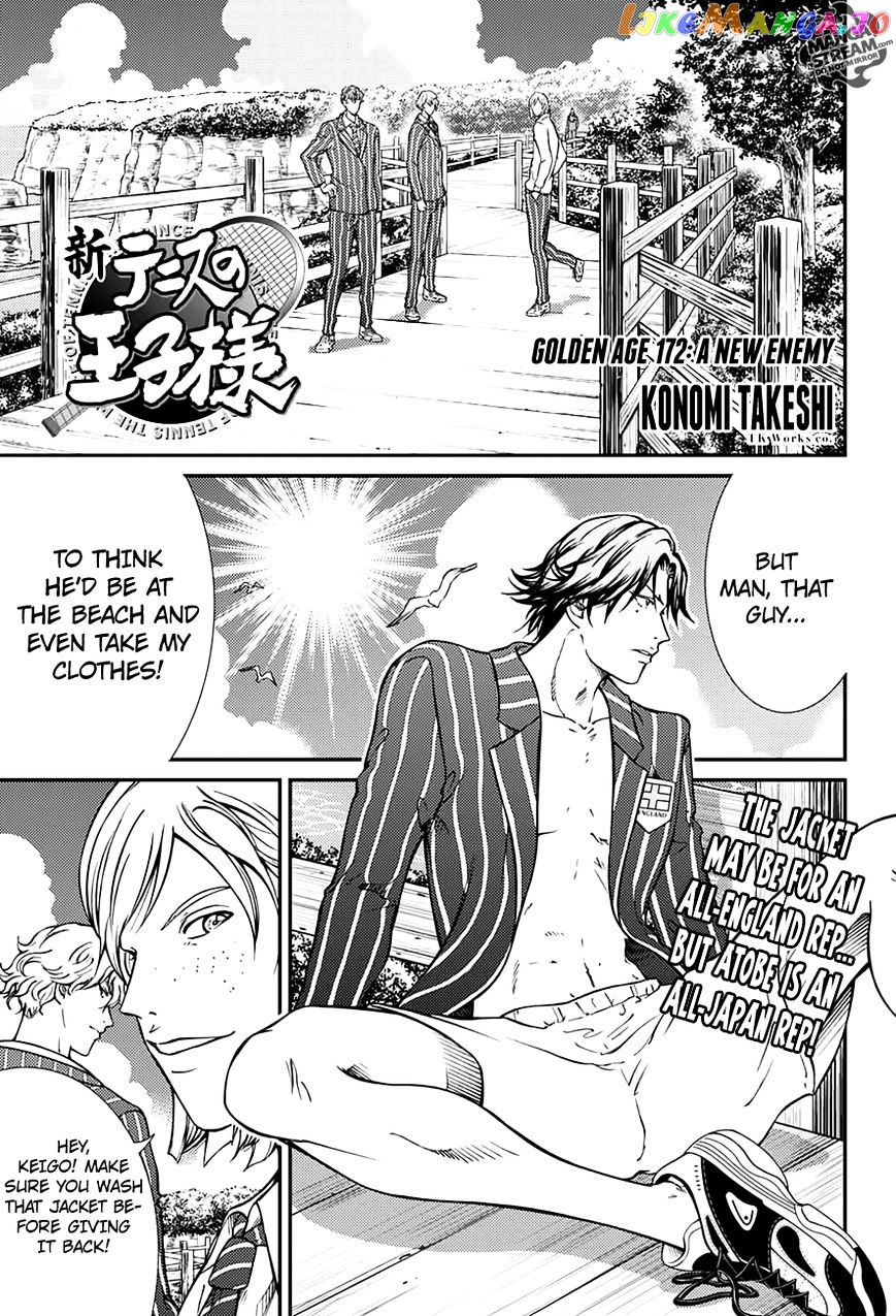 New Prince of Tennis chapter 172 - page 1
