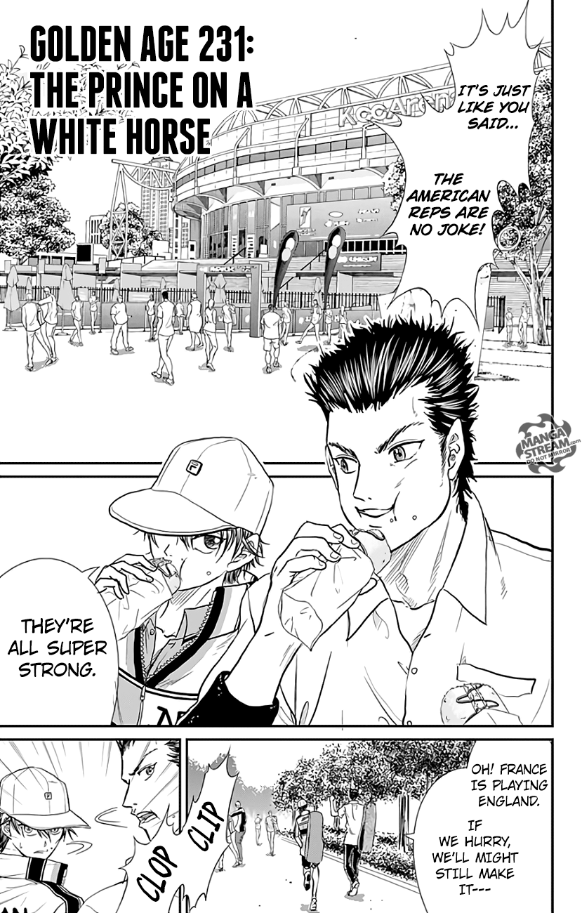 New Prince of Tennis chapter 231 - page 1