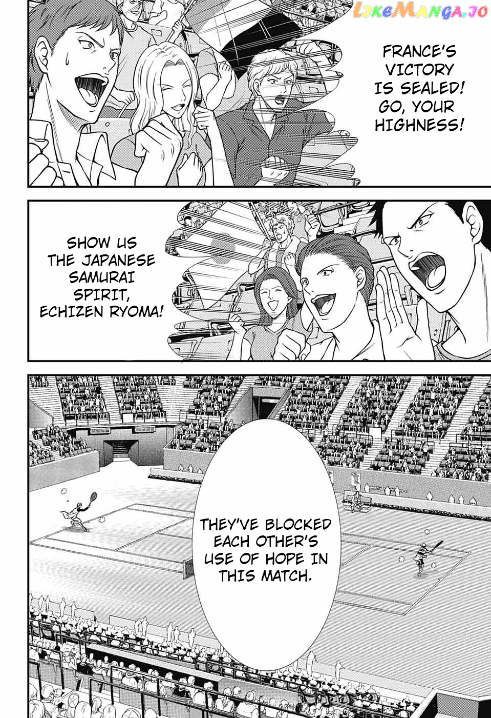 New Prince of Tennis chapter 261 - page 4