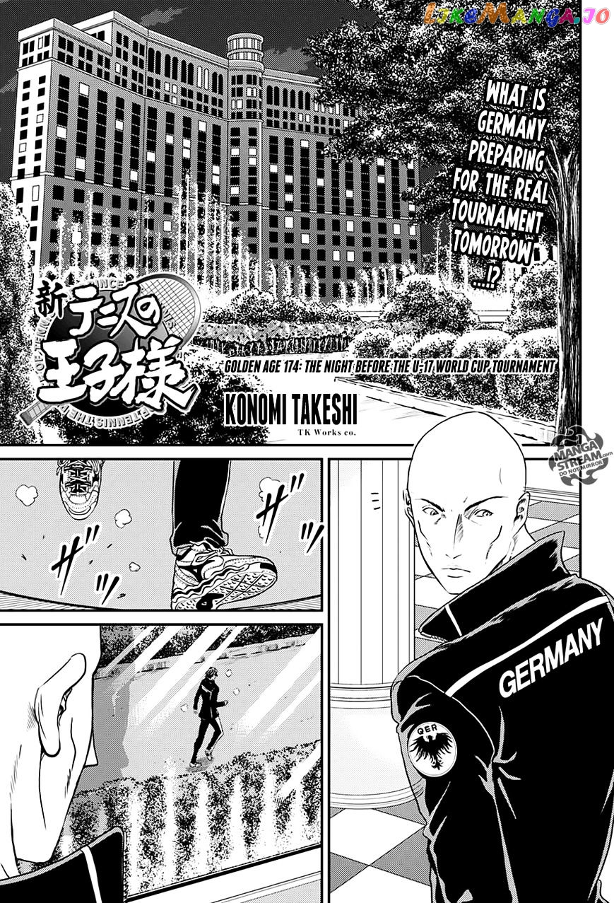 New Prince of Tennis chapter 174 - page 1