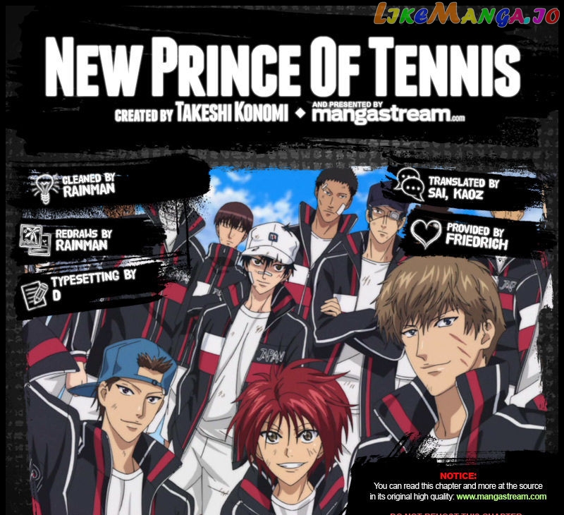 New Prince of Tennis chapter 174 - page 2
