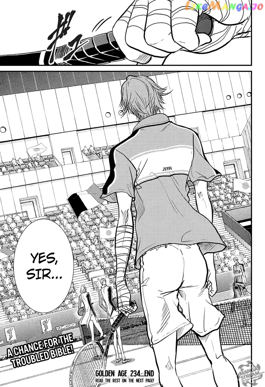 New Prince of Tennis chapter 234 - page 16