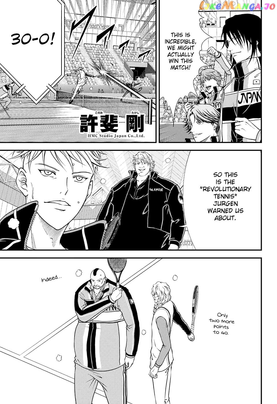 New Prince of Tennis chapter 293 - page 3