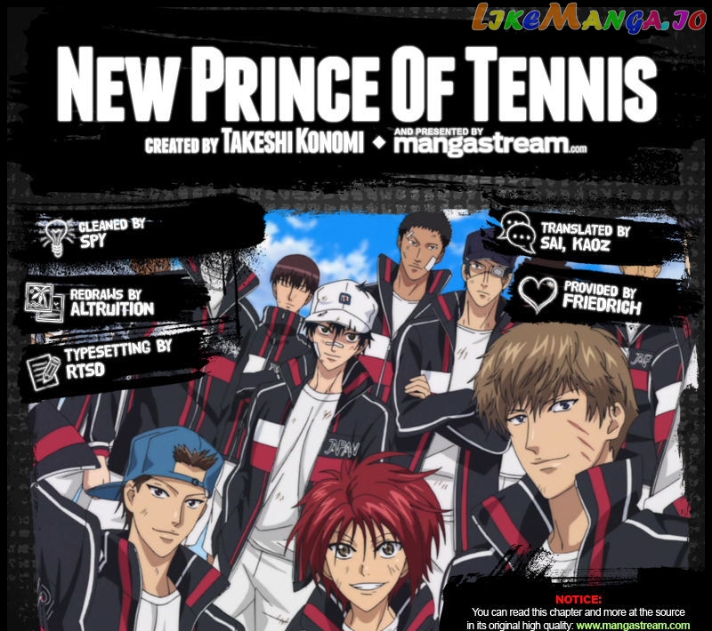 New Prince of Tennis chapter 177 - page 2