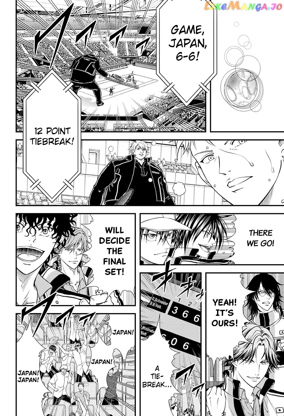 New Prince of Tennis chapter 294 - page 4