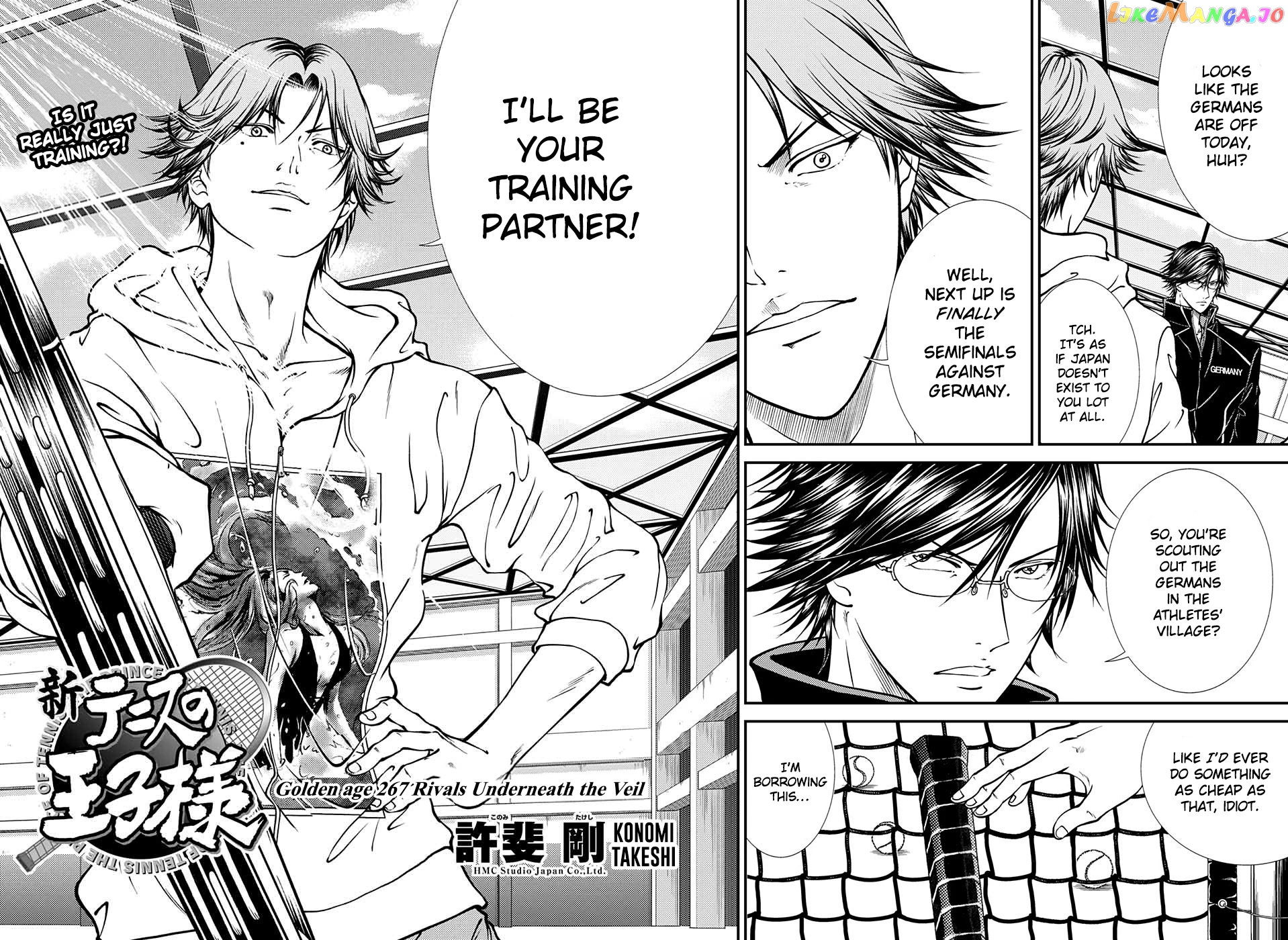 New Prince of Tennis chapter 267 - page 2