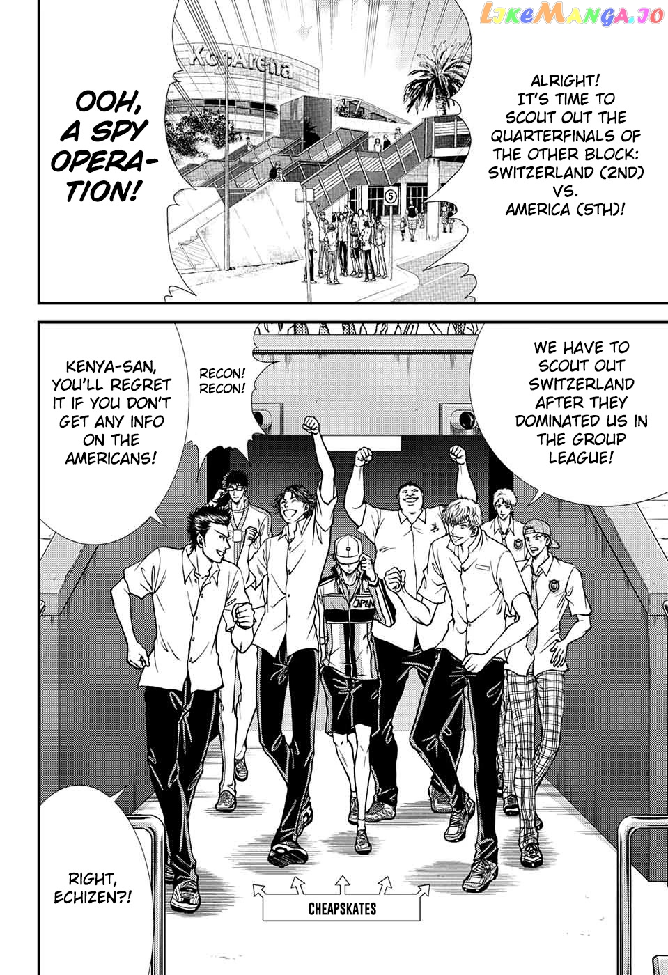 New Prince of Tennis chapter 267 - page 3