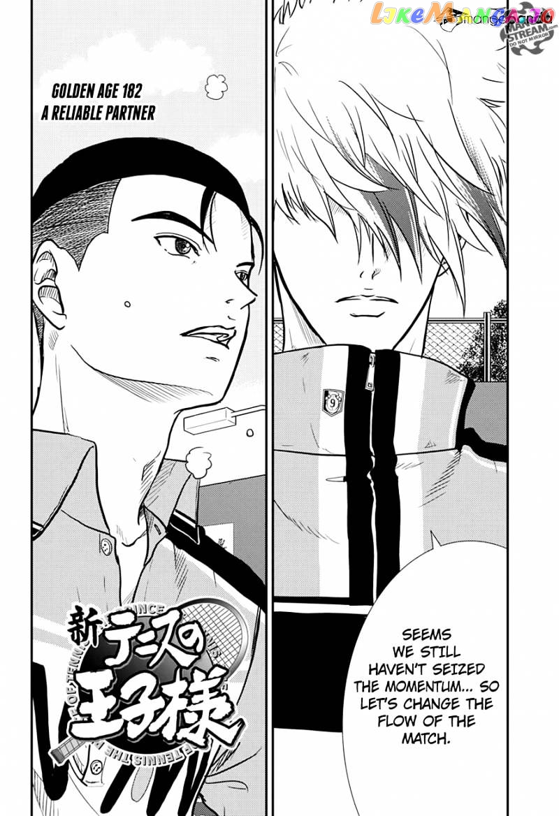 New Prince of Tennis chapter 182 - page 2