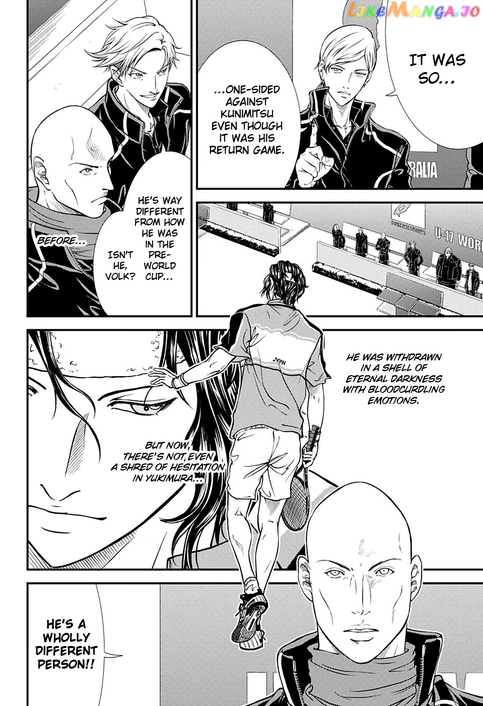 New Prince of Tennis chapter 298 - page 4