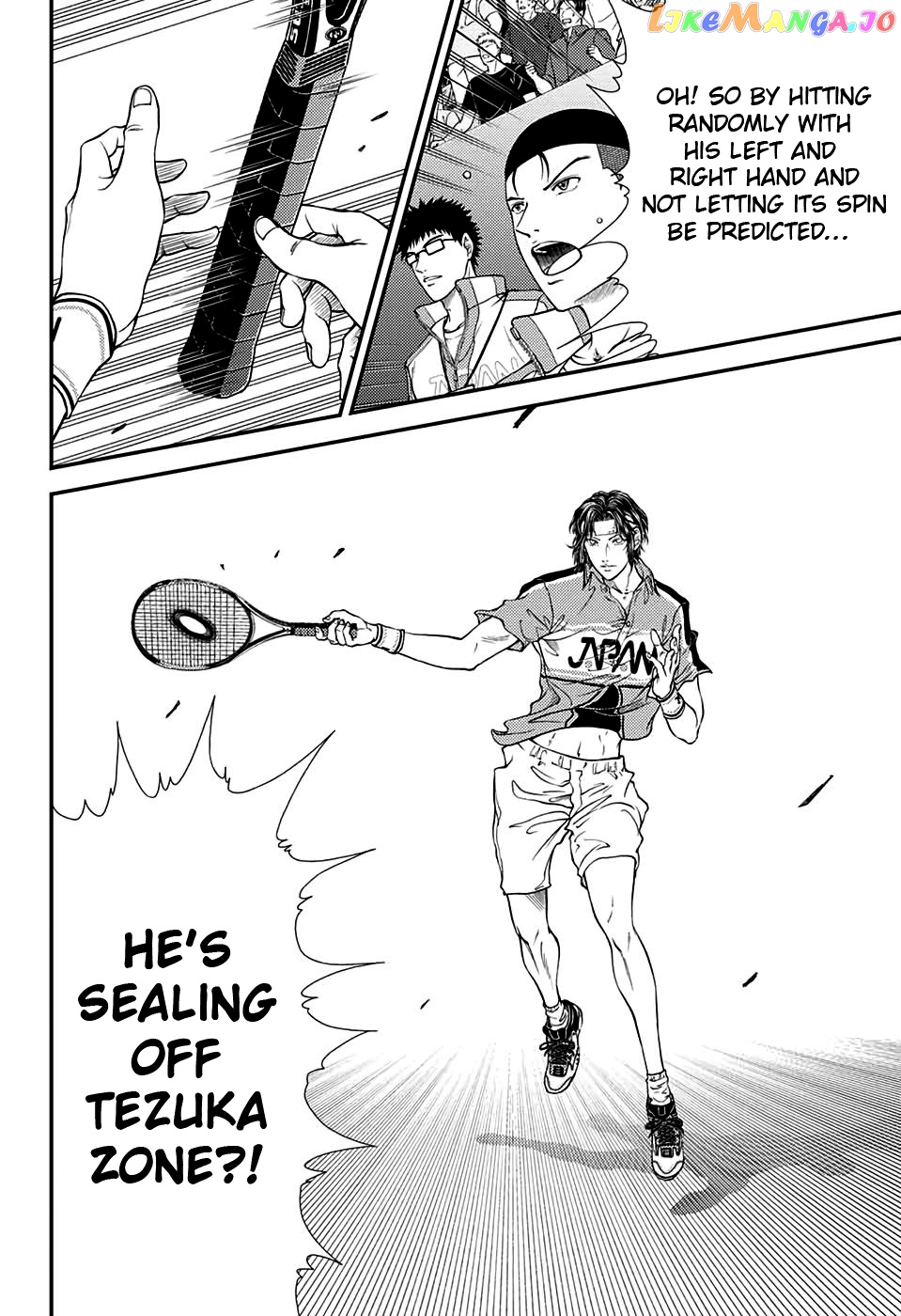 New Prince of Tennis chapter 299 - page 4
