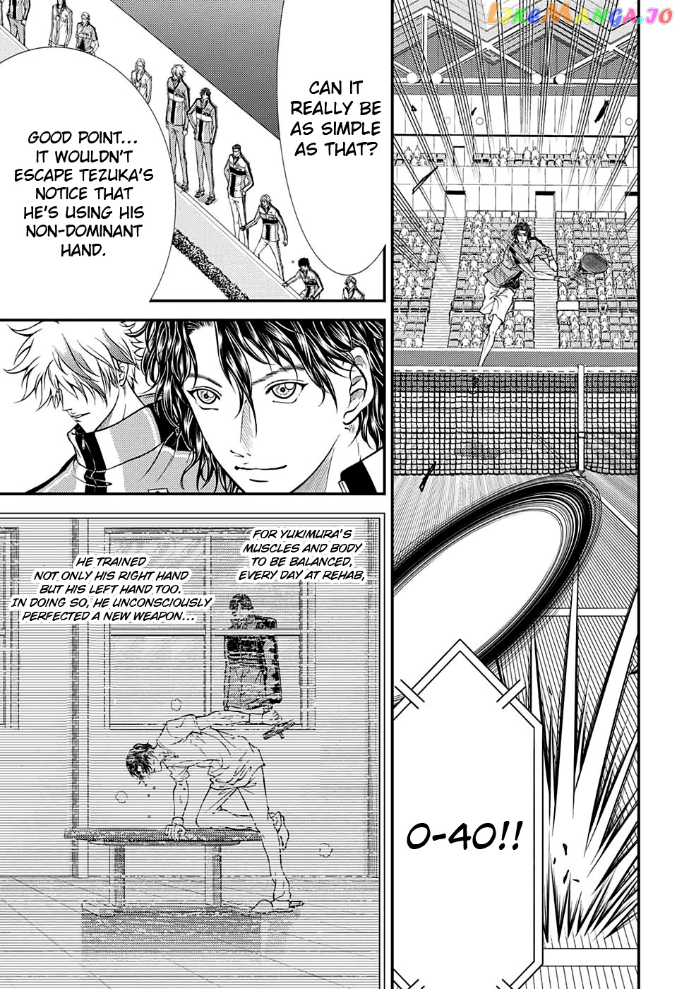 New Prince of Tennis chapter 299 - page 5