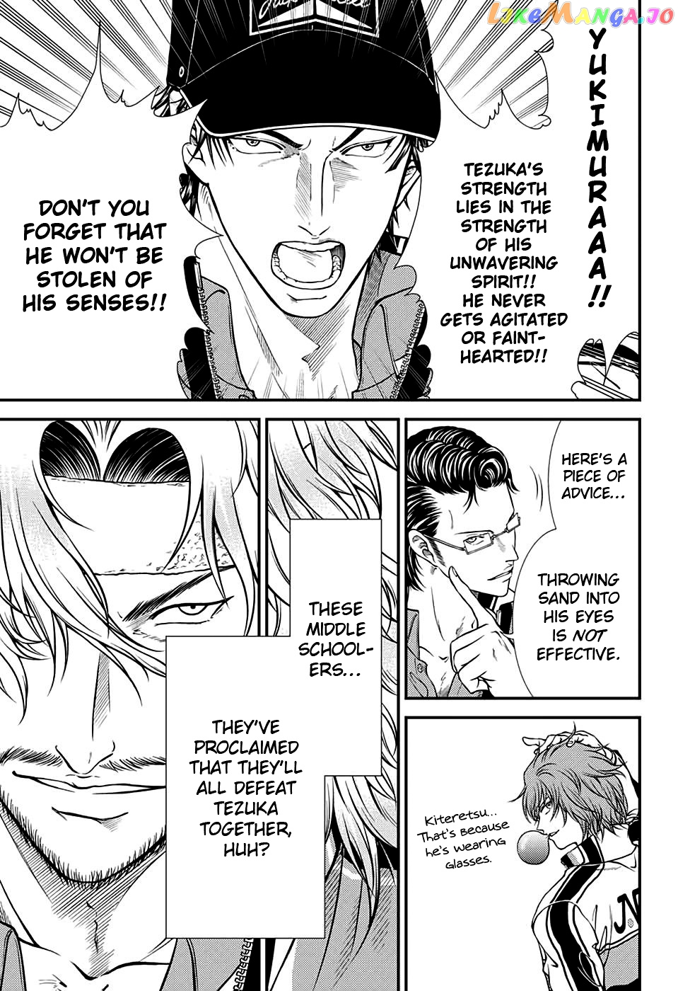 New Prince of Tennis chapter 299 - page 8