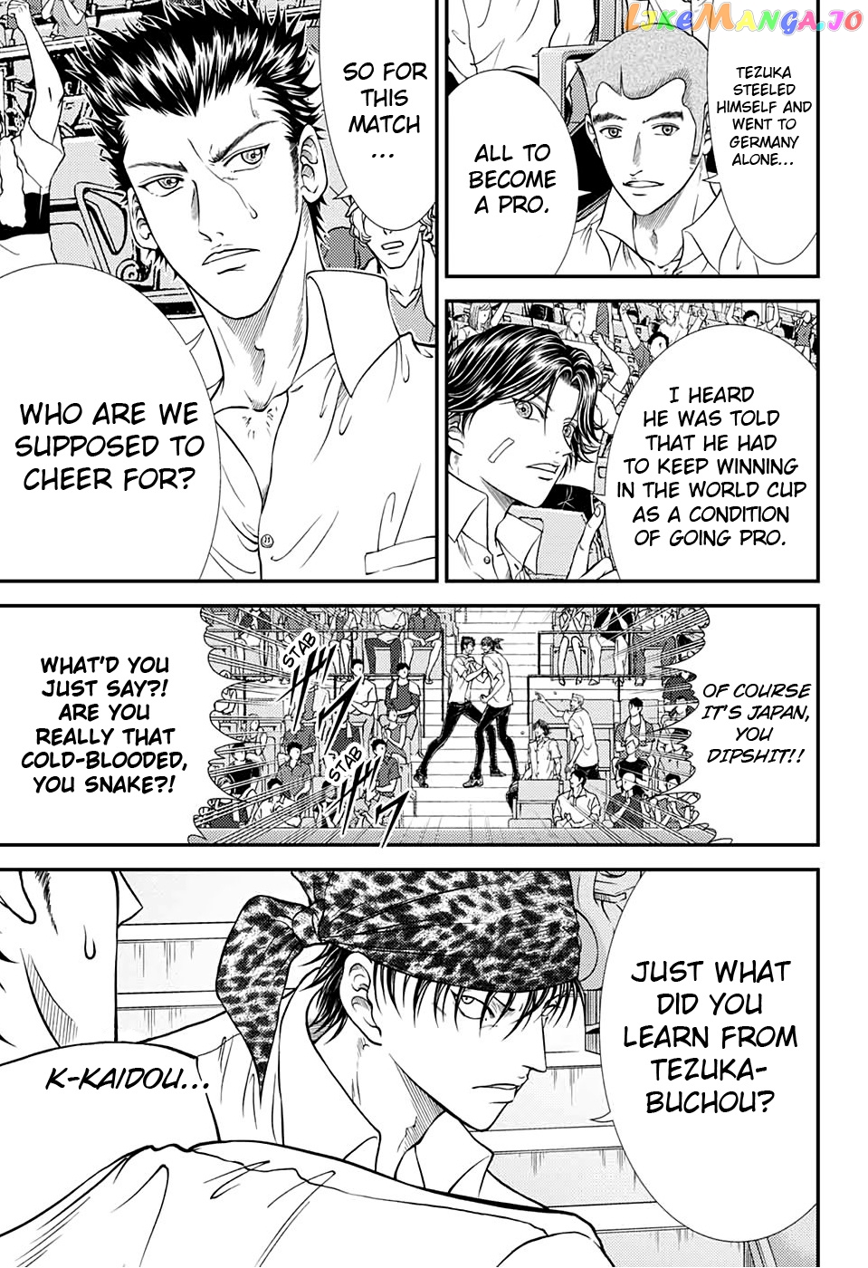 New Prince of Tennis chapter 300 - page 11