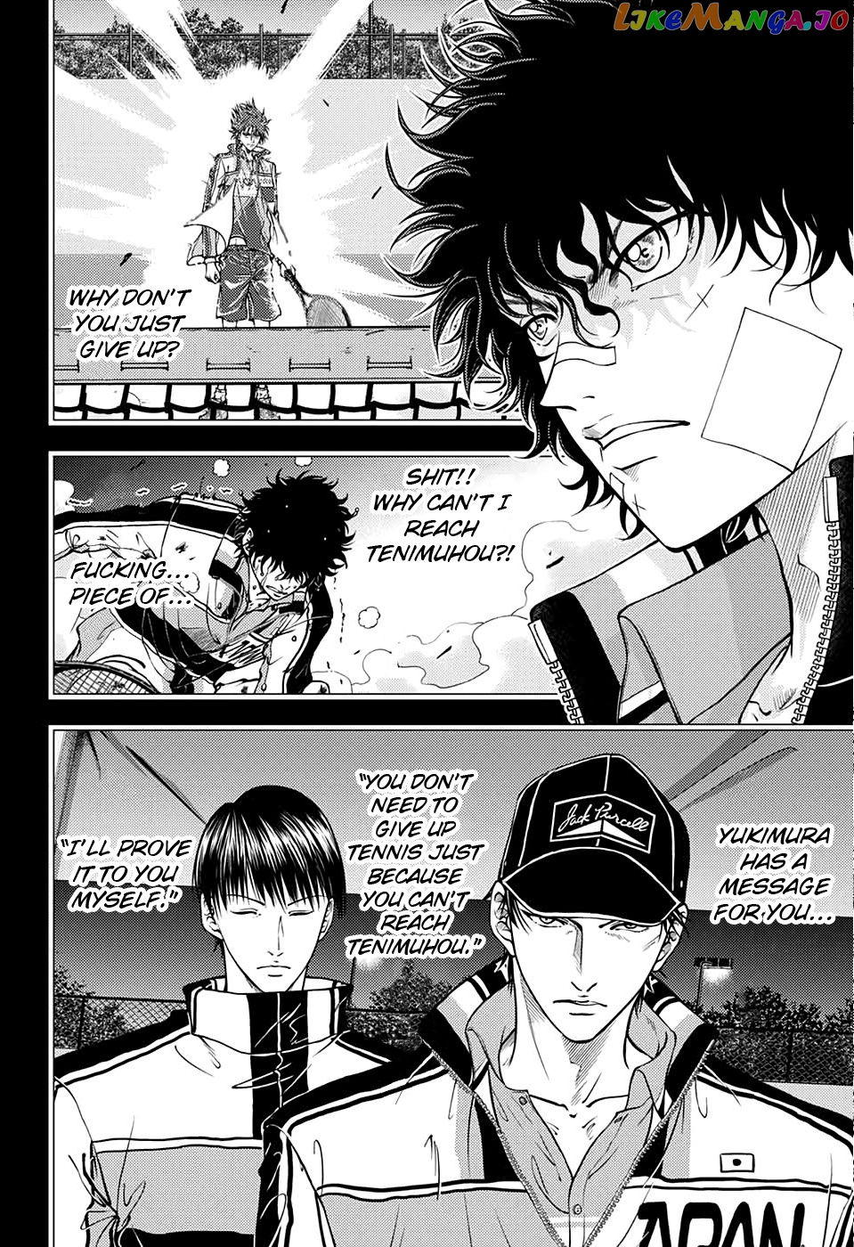 New Prince of Tennis chapter 300 - page 4