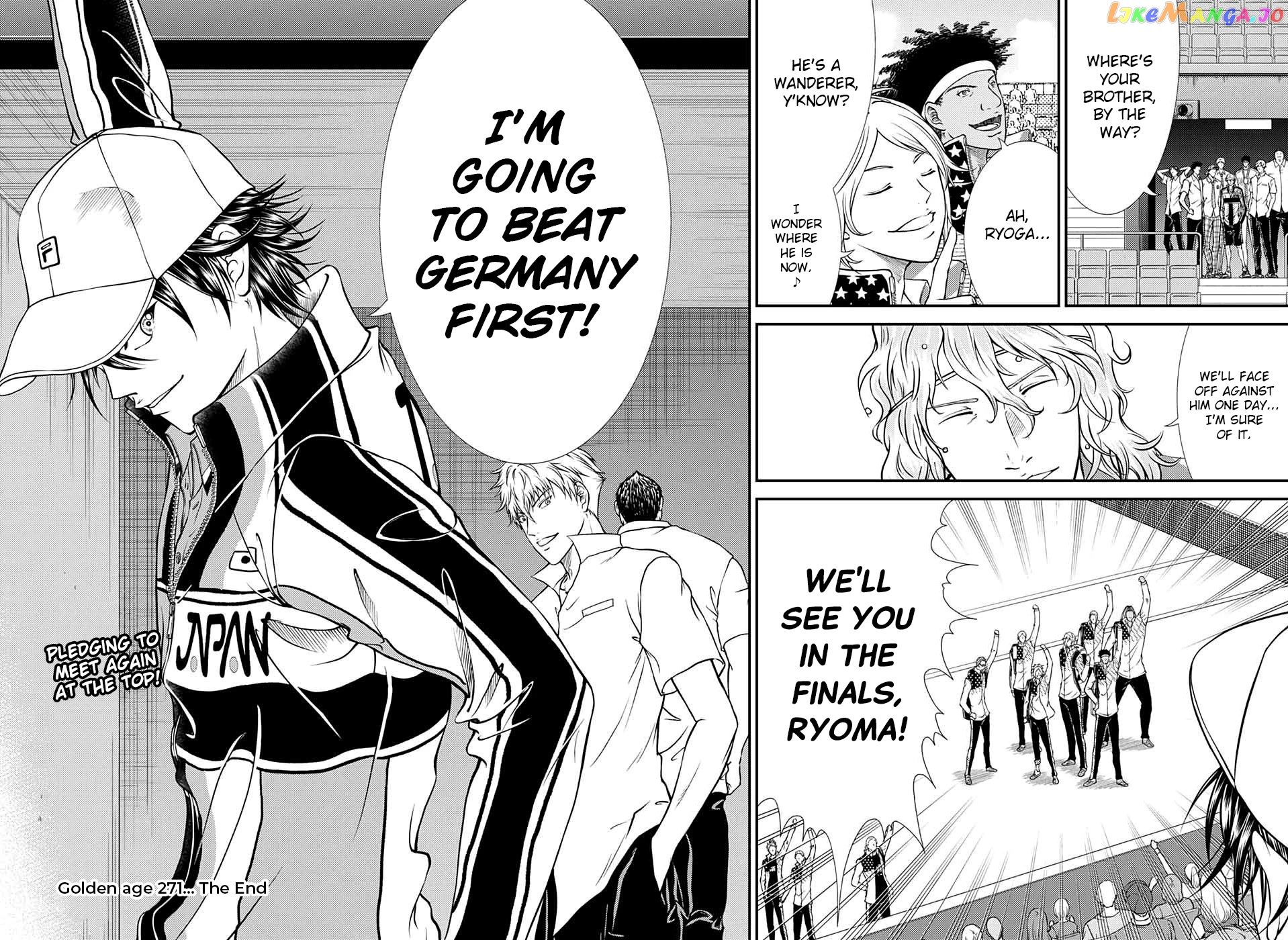 New Prince of Tennis chapter 271 - page 10