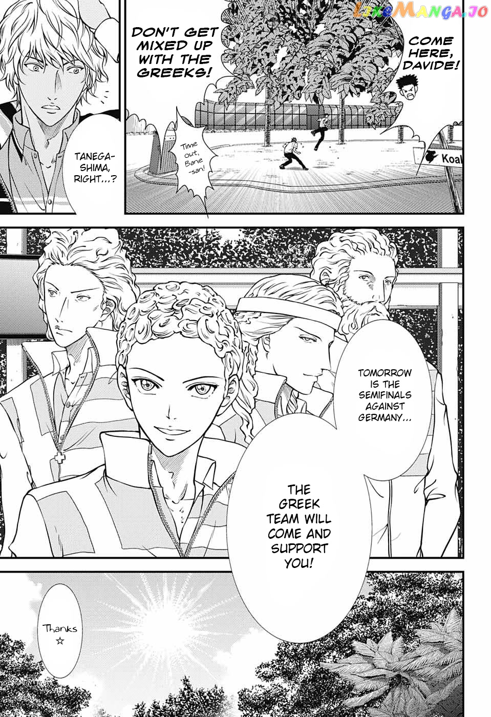New Prince of Tennis chapter 271 - page 3