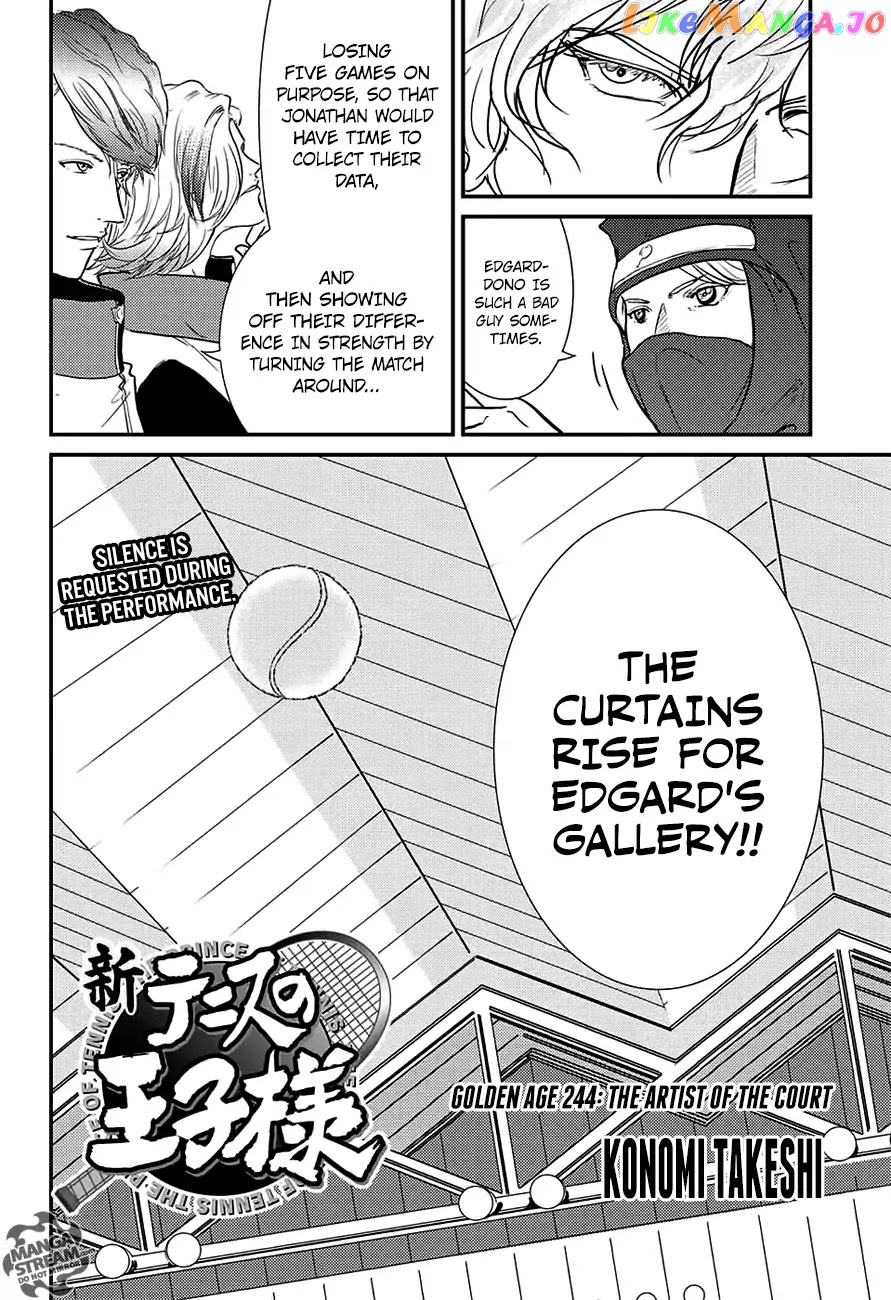New Prince of Tennis chapter 244 - page 3