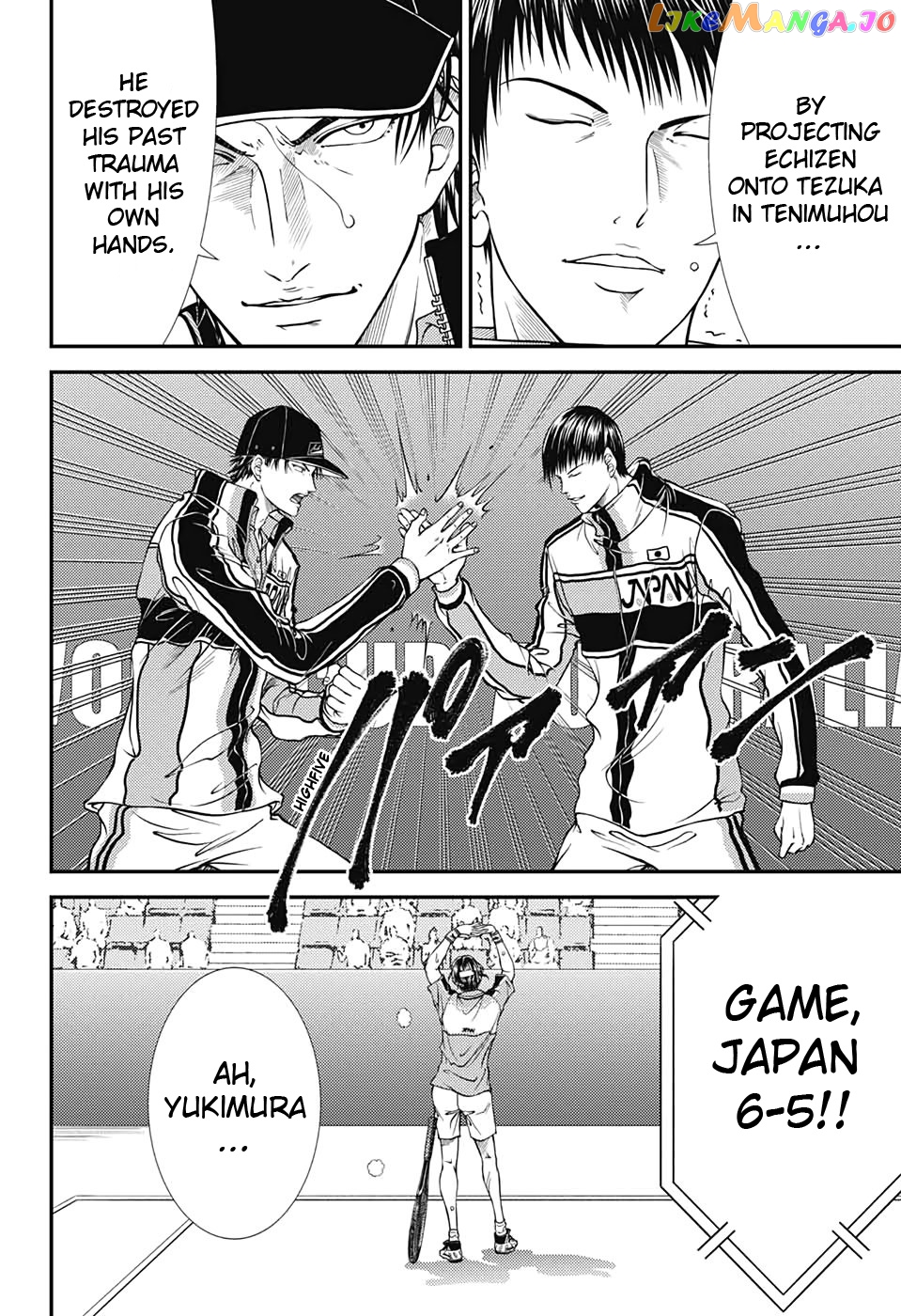 New Prince of Tennis chapter 303 - page 2