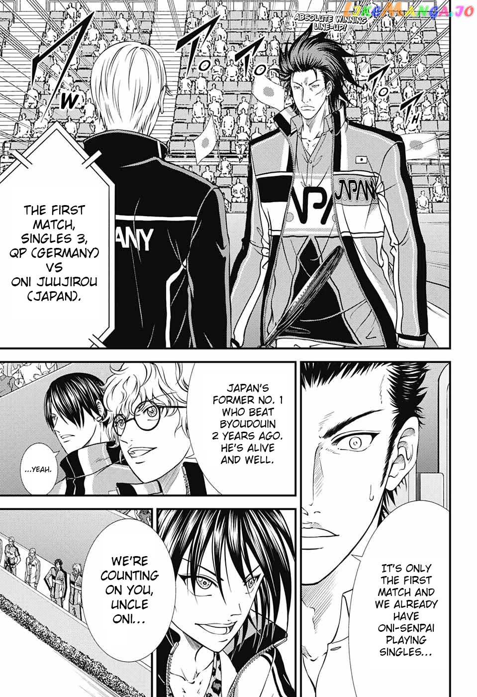 New Prince of Tennis chapter 274 - page 1