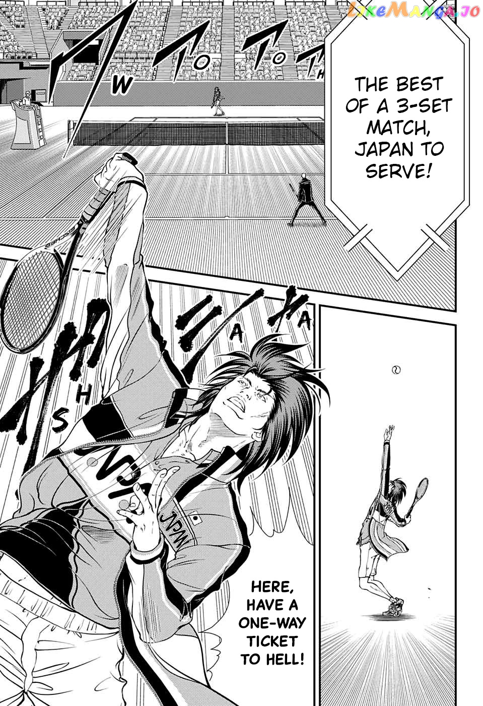 New Prince of Tennis chapter 274 - page 3