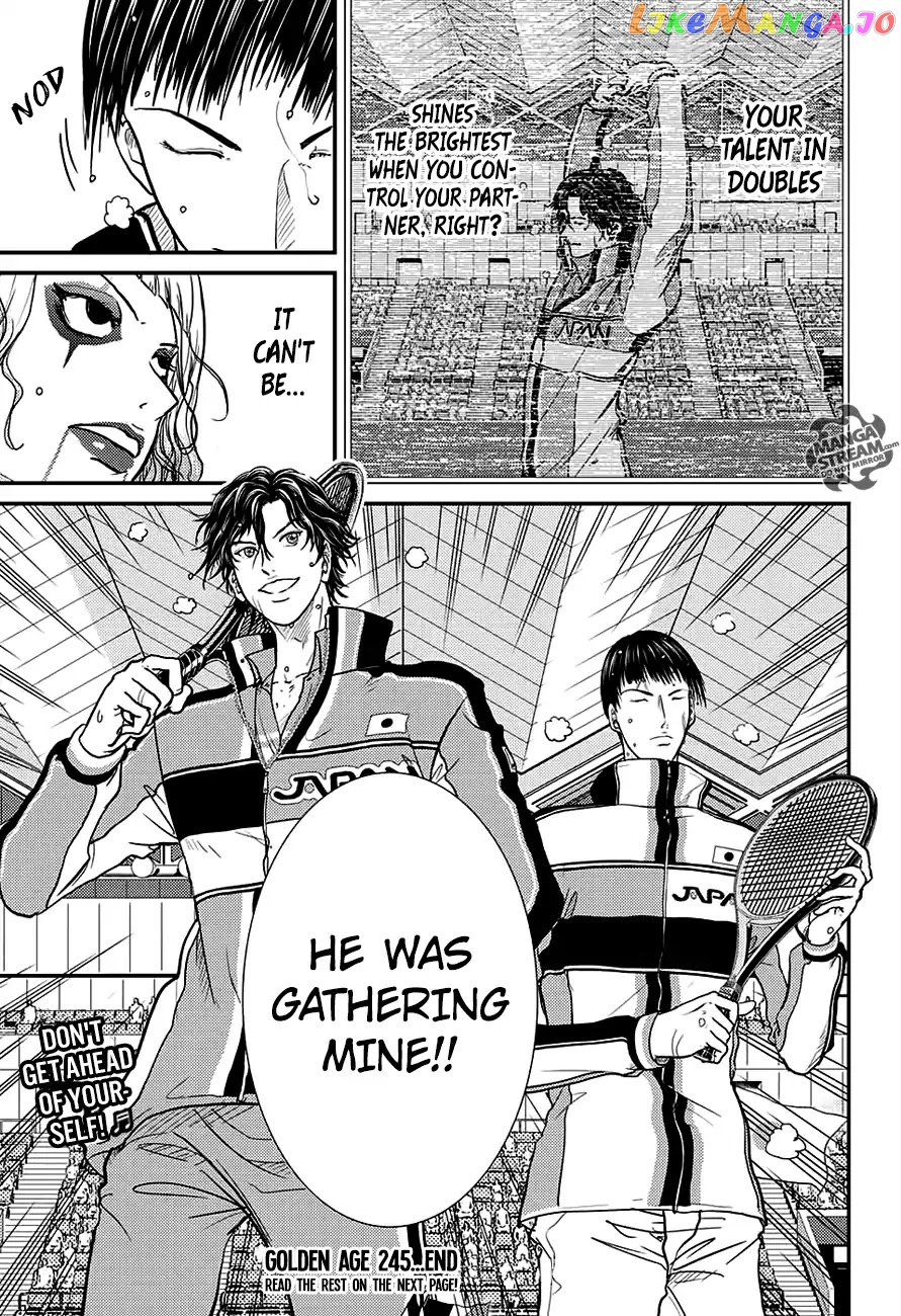 New Prince of Tennis chapter 245 - page 19