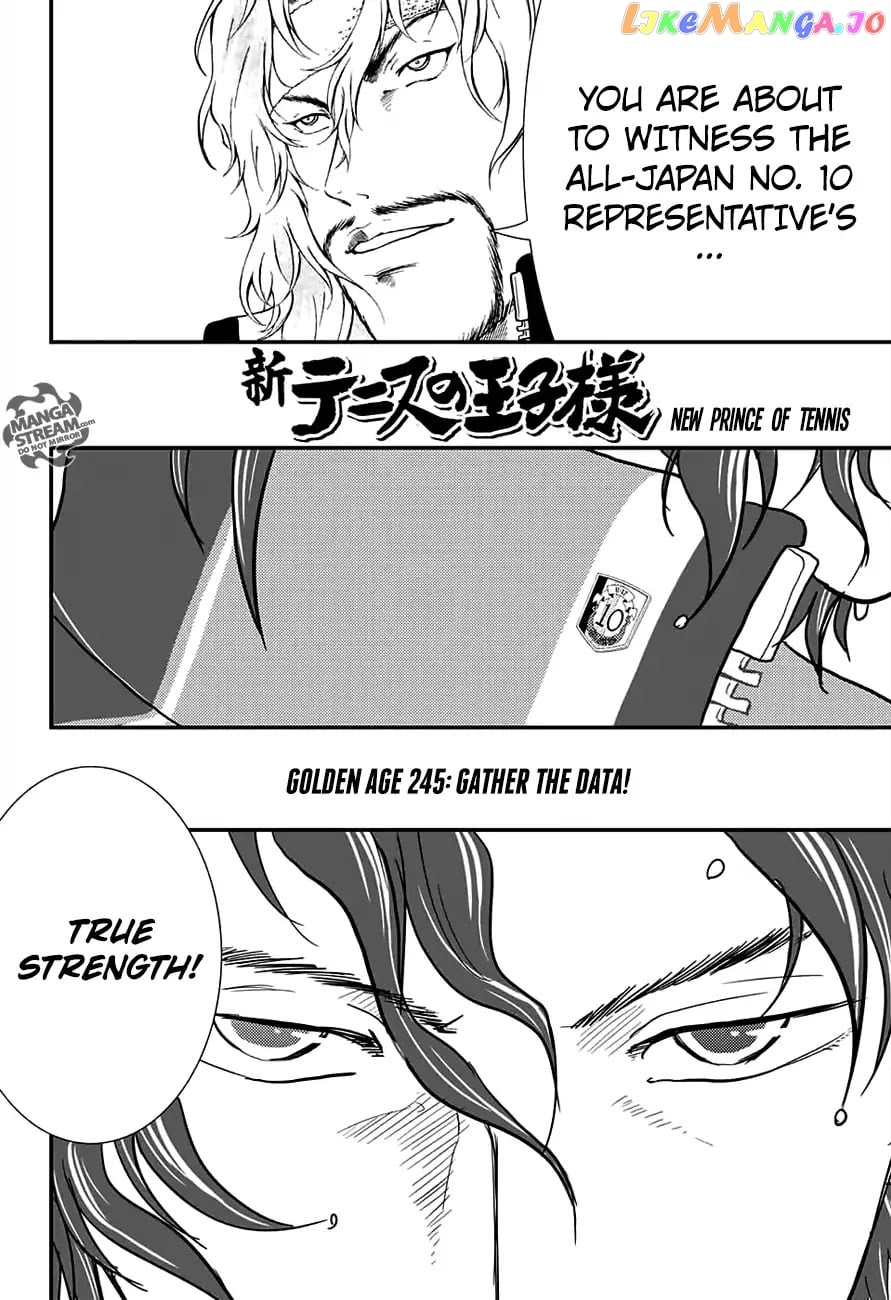 New Prince of Tennis chapter 245 - page 3